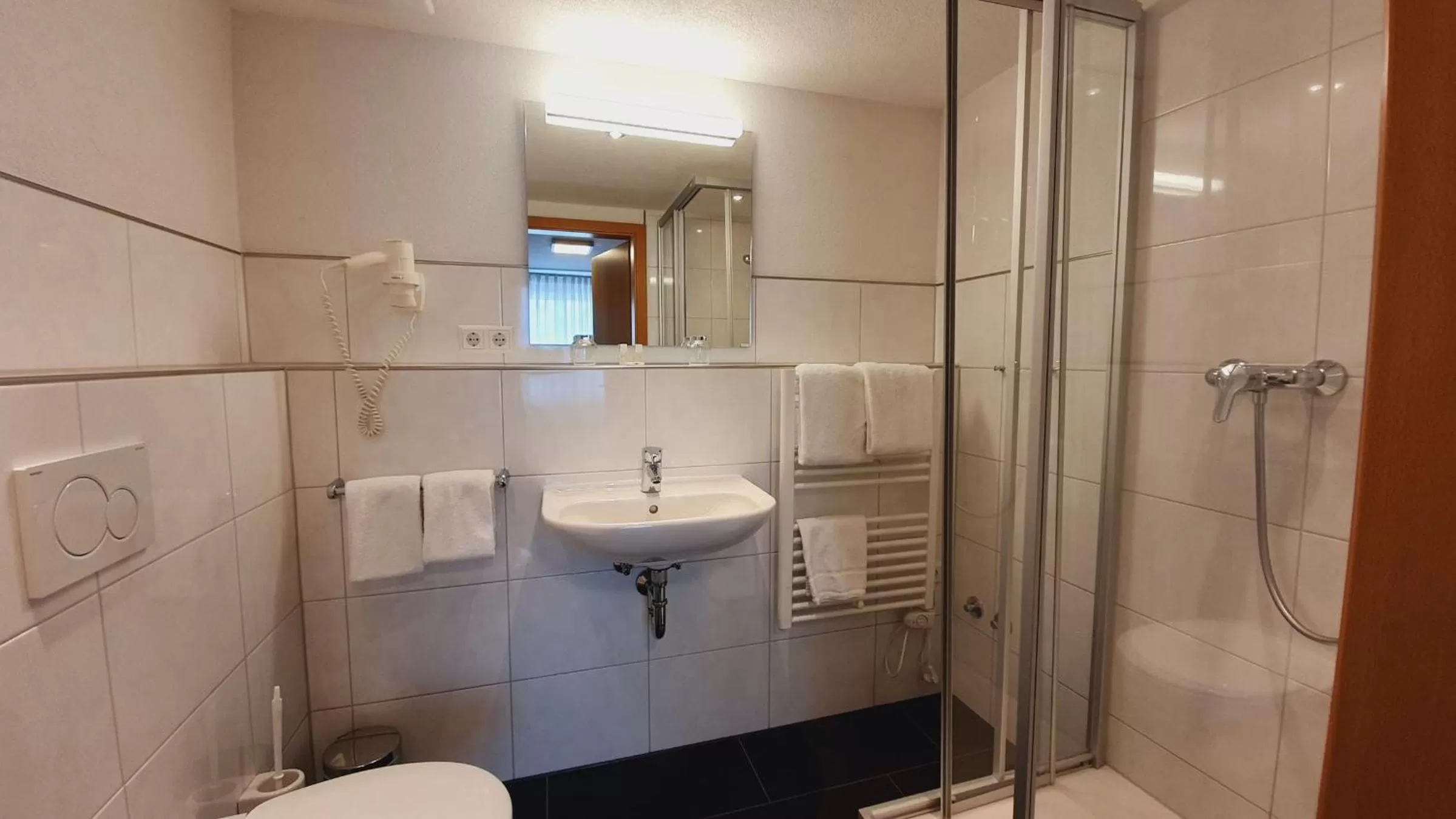 Bathroom in Hotel Restaurant Adler