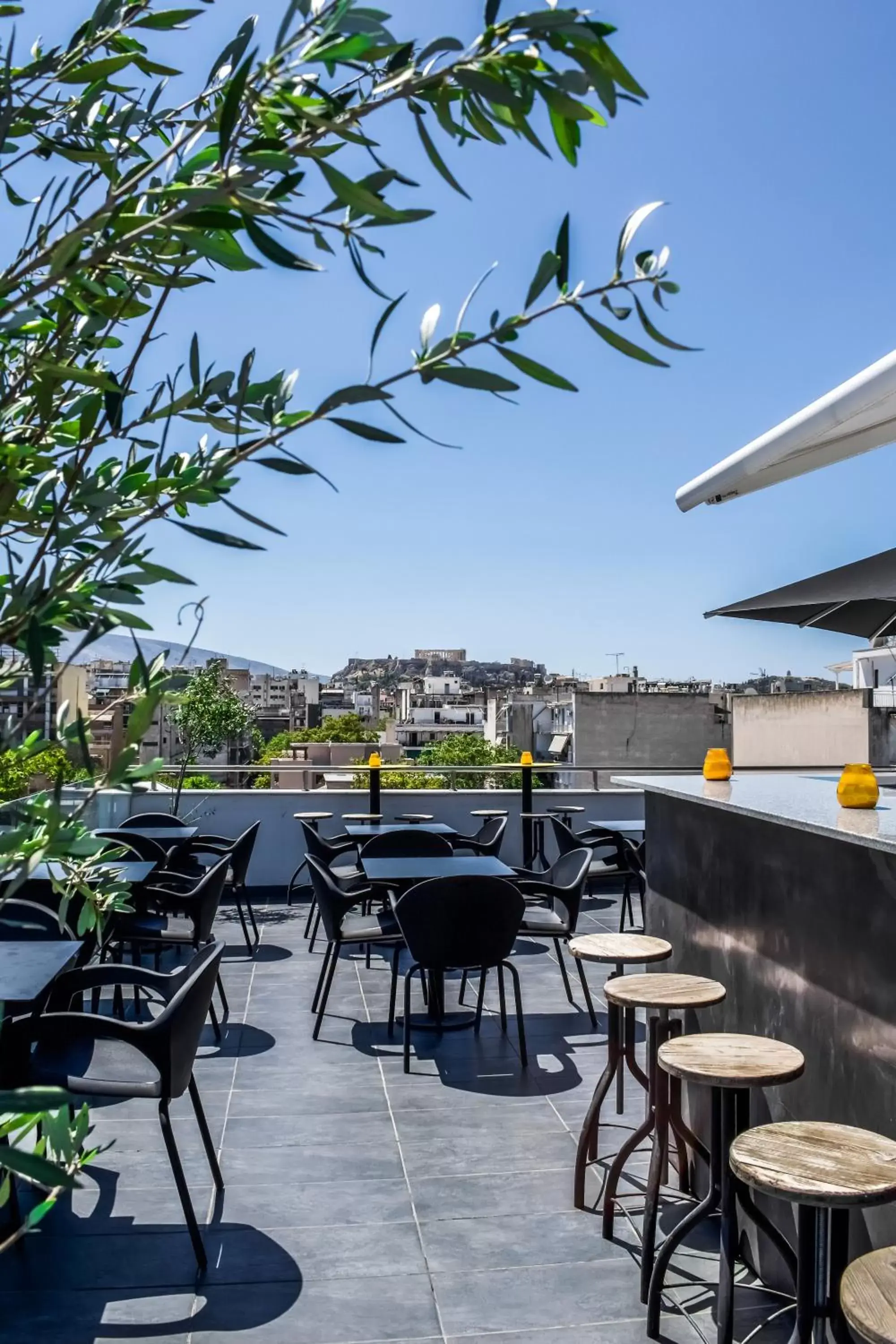 Patio, Restaurant/Places to Eat in Iasonos Suites Athens