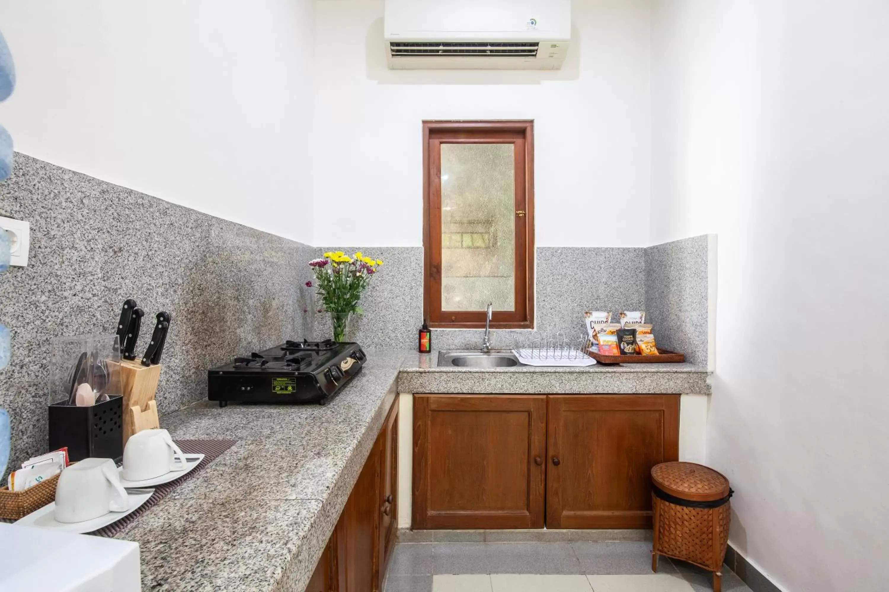 Kitchen/Kitchenette in Outpost Ubud Coliving Suites