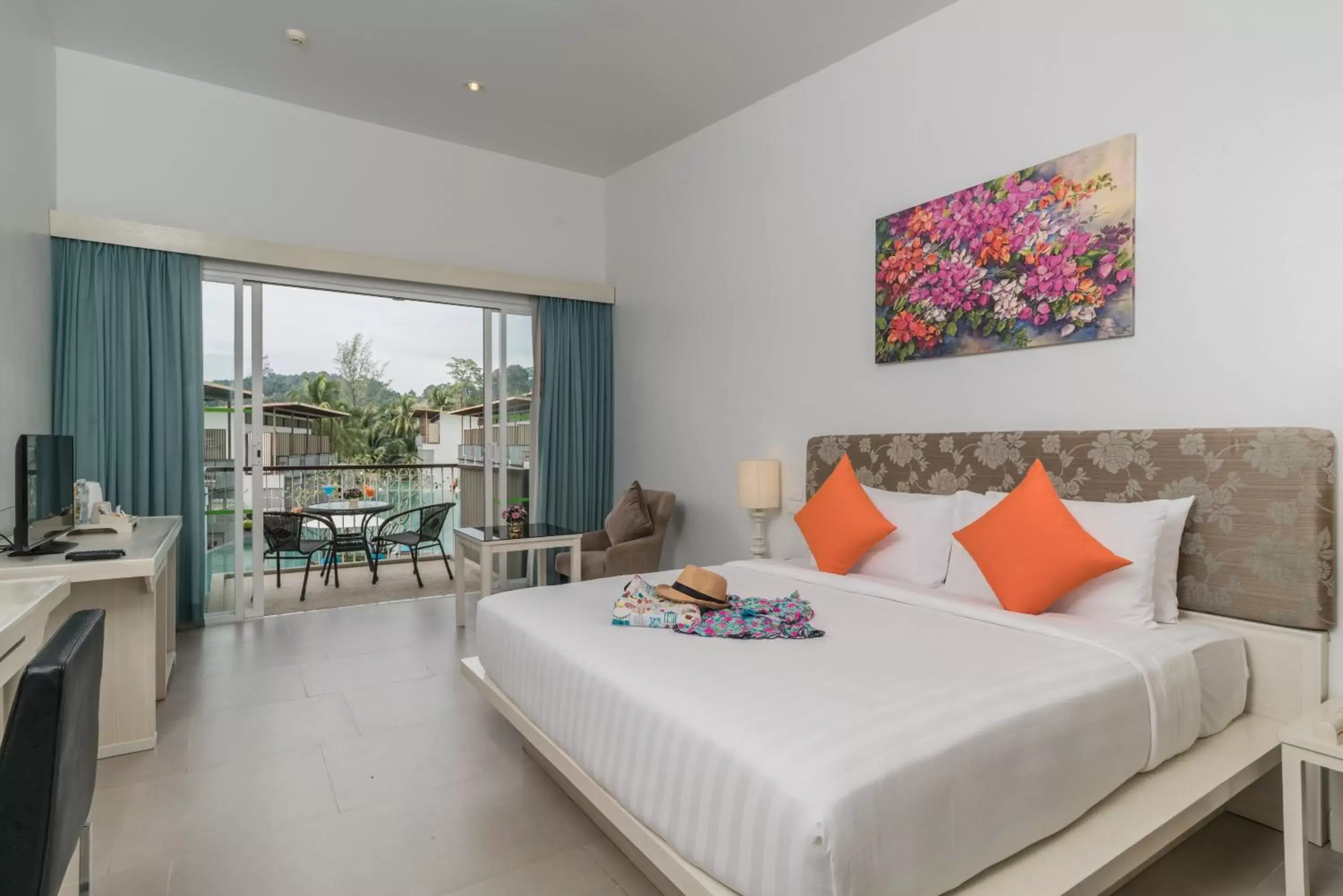 Deluxe Double or Twin Room with Pool View in The Briza Beach Resort, Khao Lak SHA Extra Plus