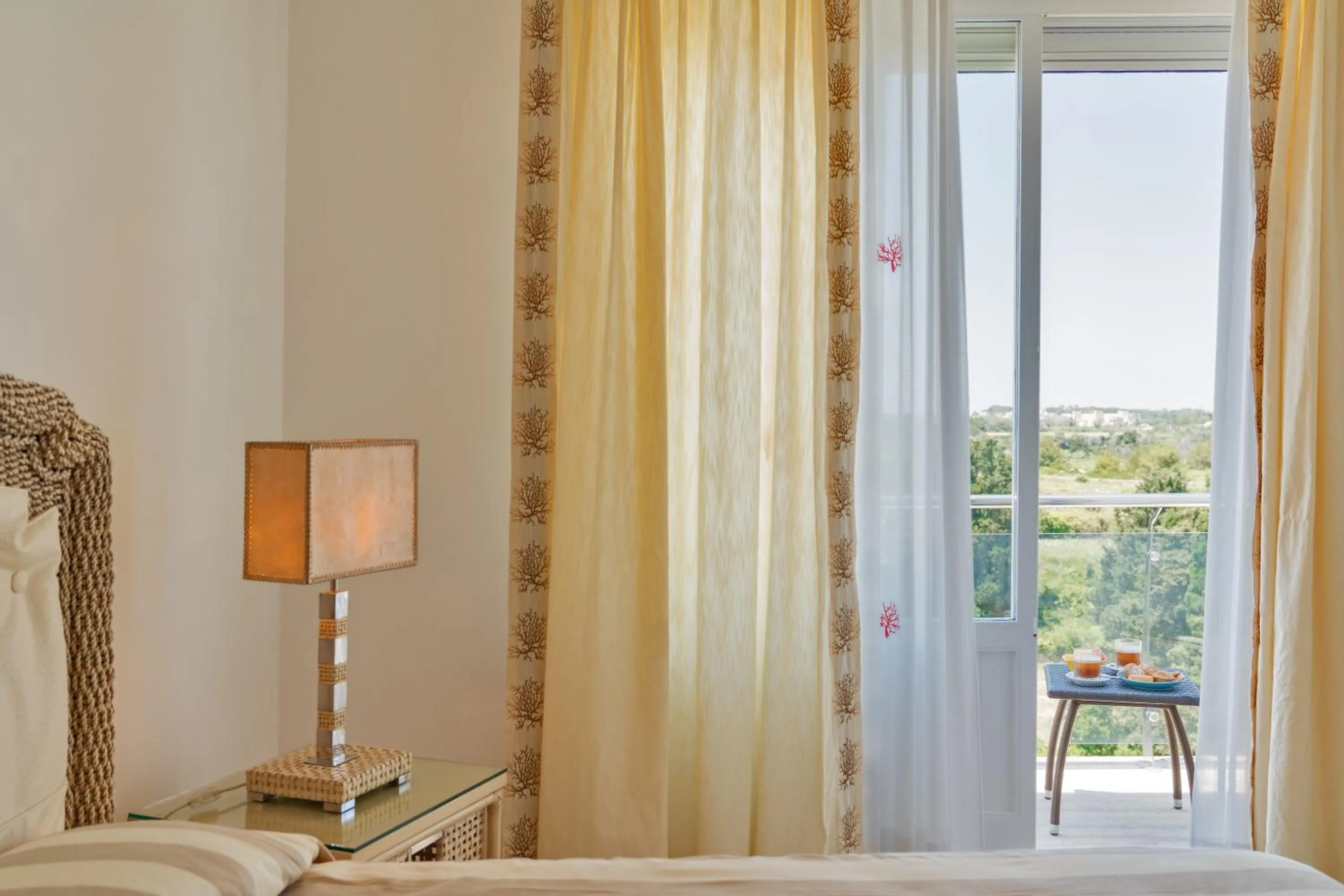 Balcony/Terrace, Bed in Relais Valle Dell'Idro