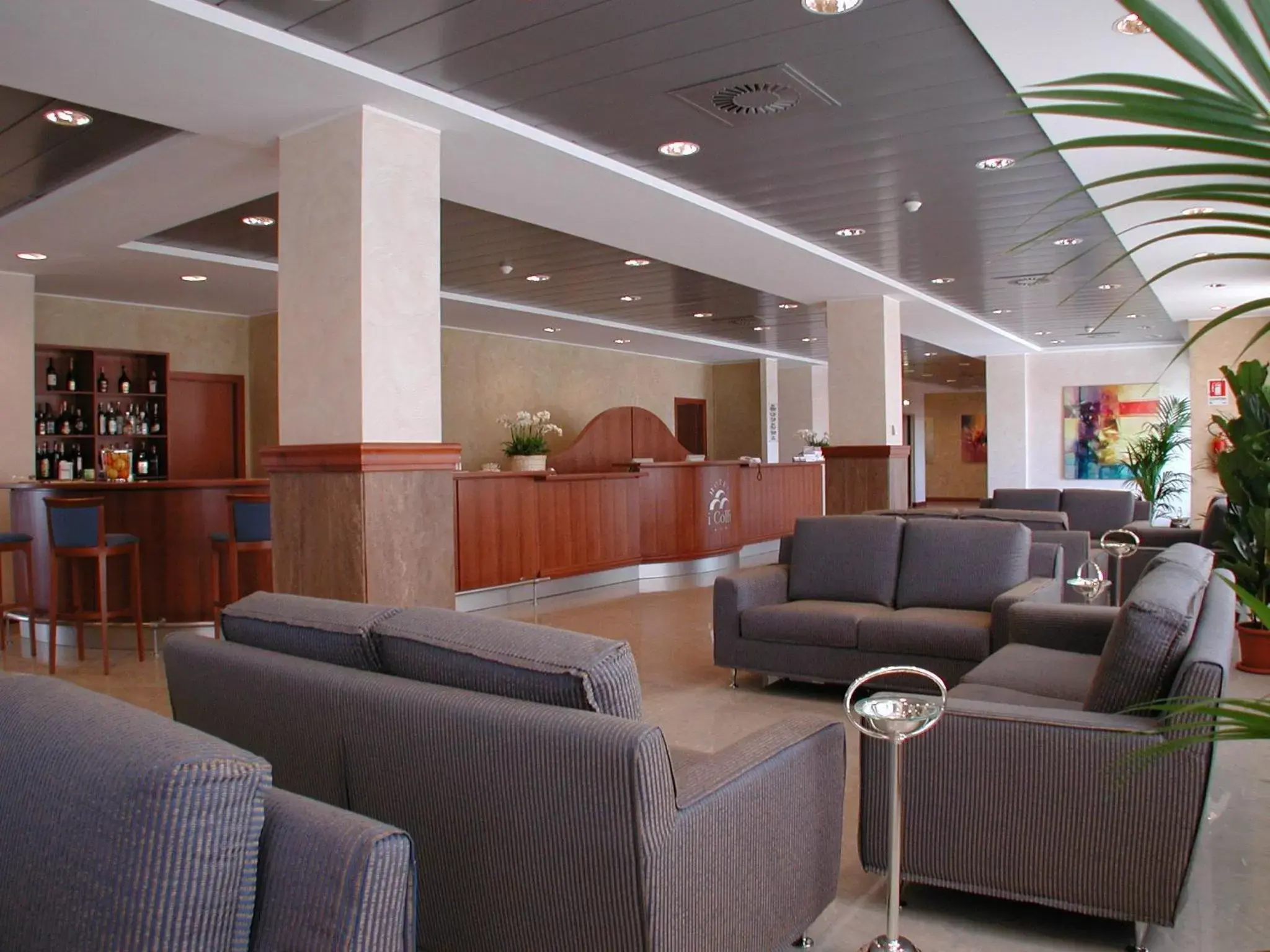 Lobby or reception, Lounge/Bar in Best Western Hotel I Colli