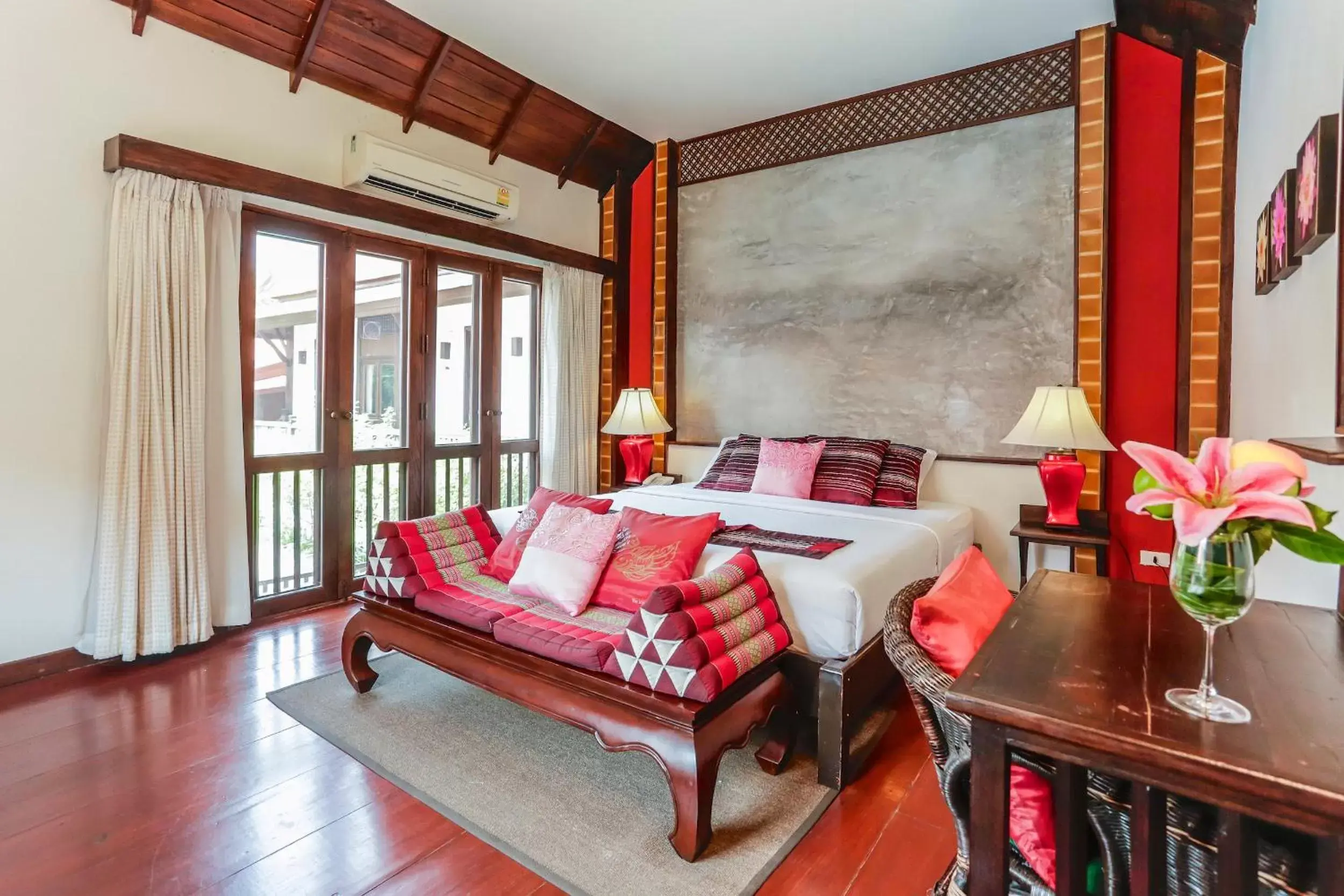 Bedroom in Legendha Sukhothai Hotel - SHA certified