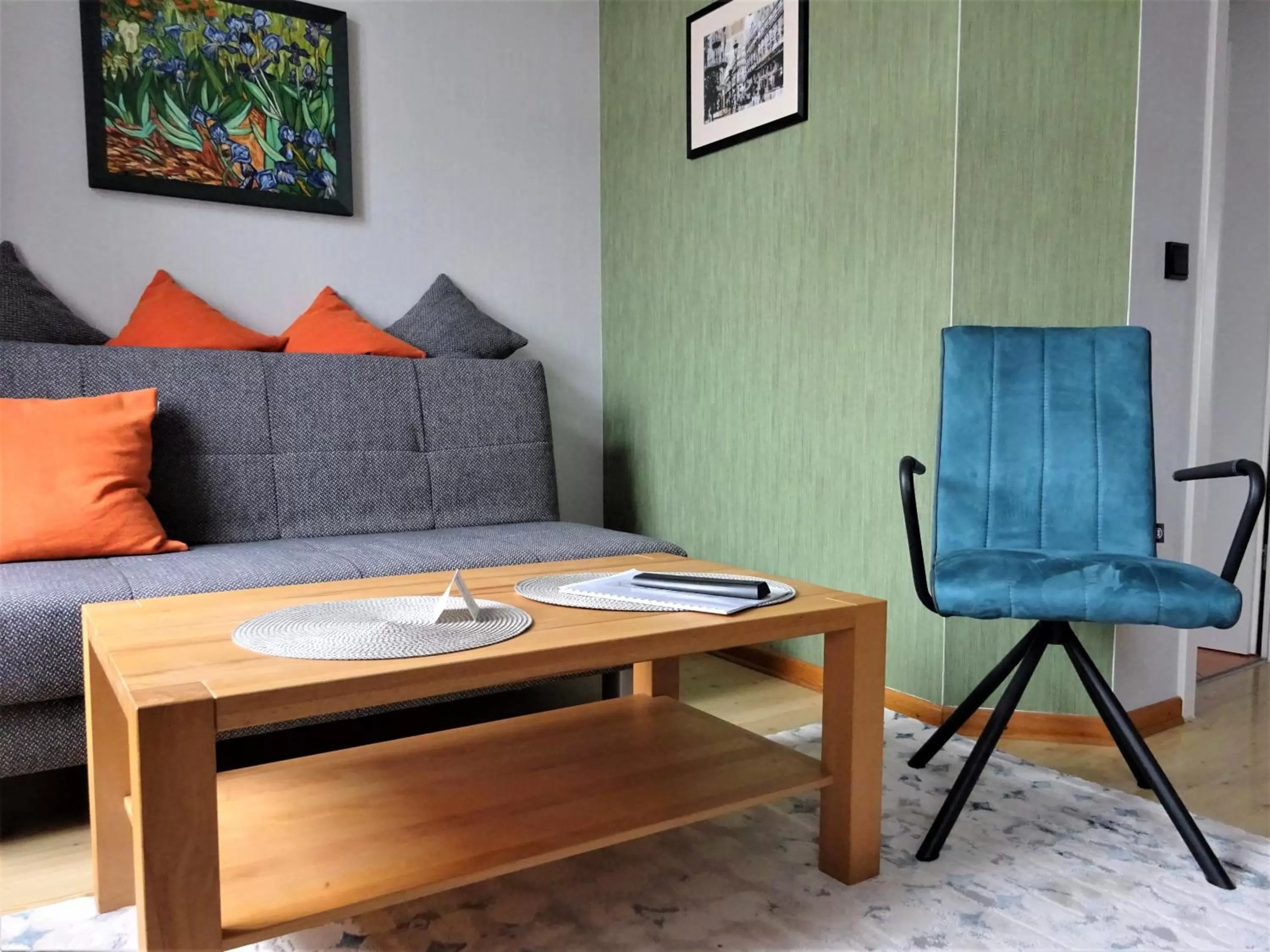 Seating area in Hotel Pension Zur Fährbrücke