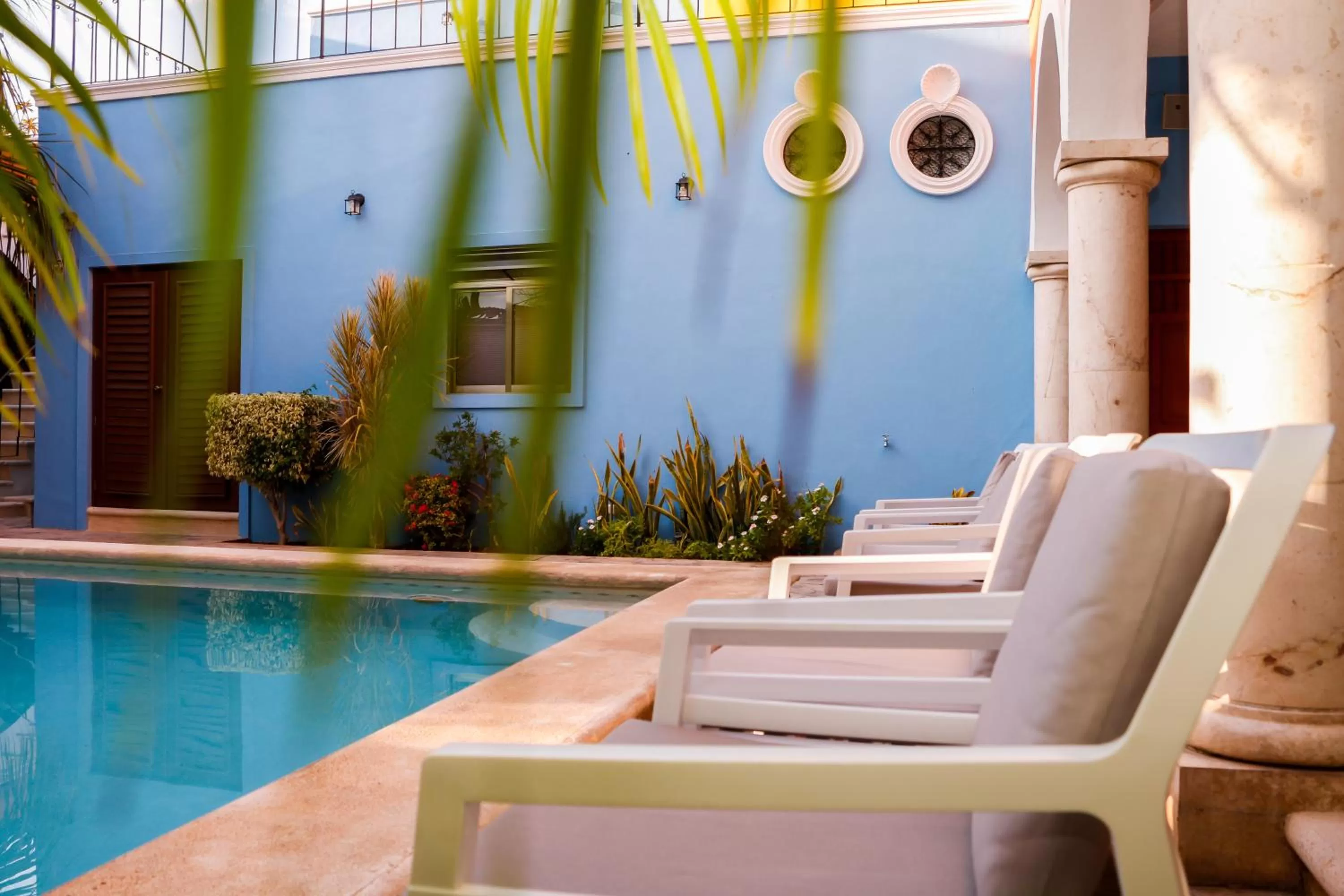 Patio in Merida Santiago Hotel Boutique