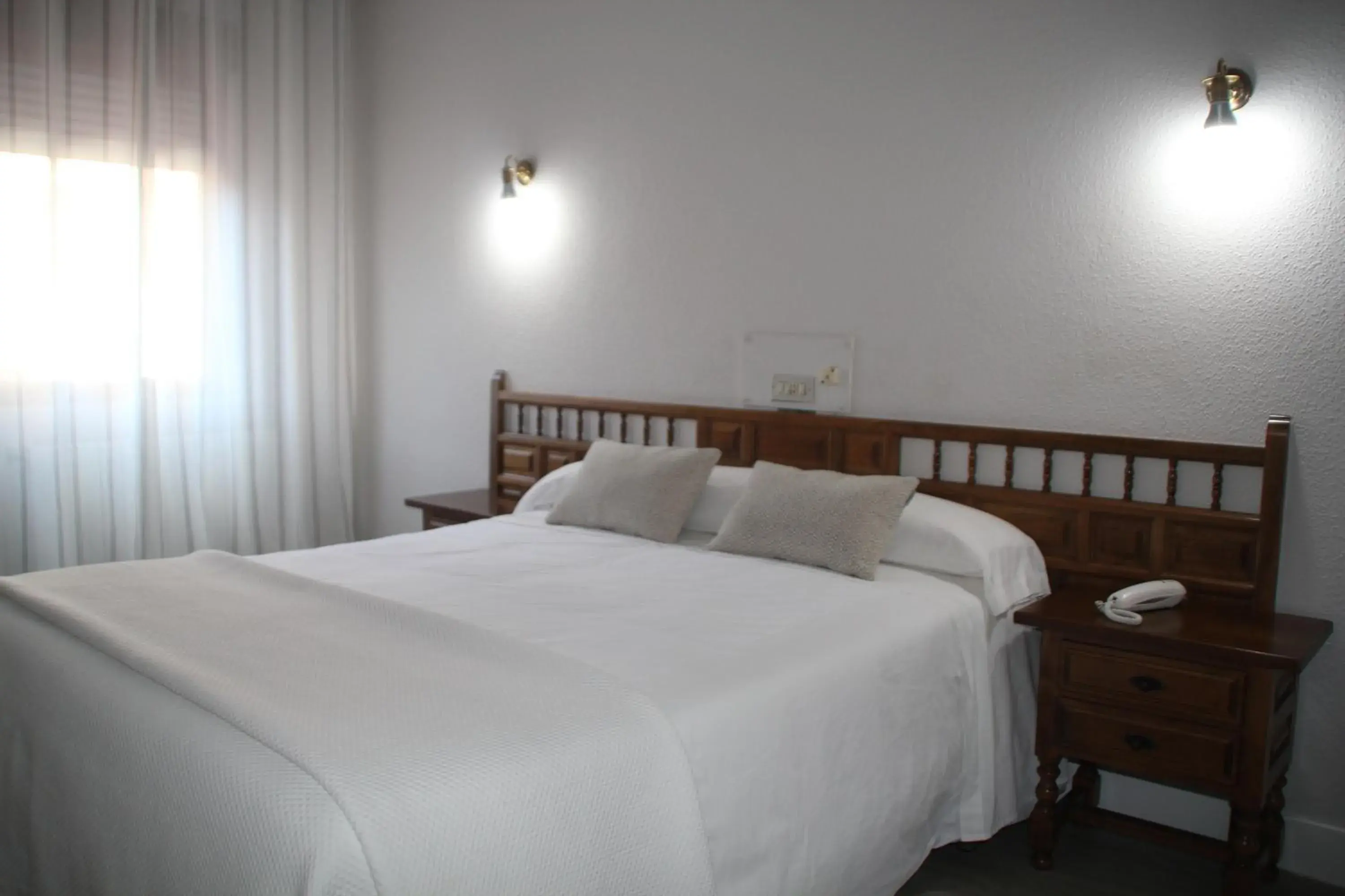 Bed in Hotel Marqués de Santillana