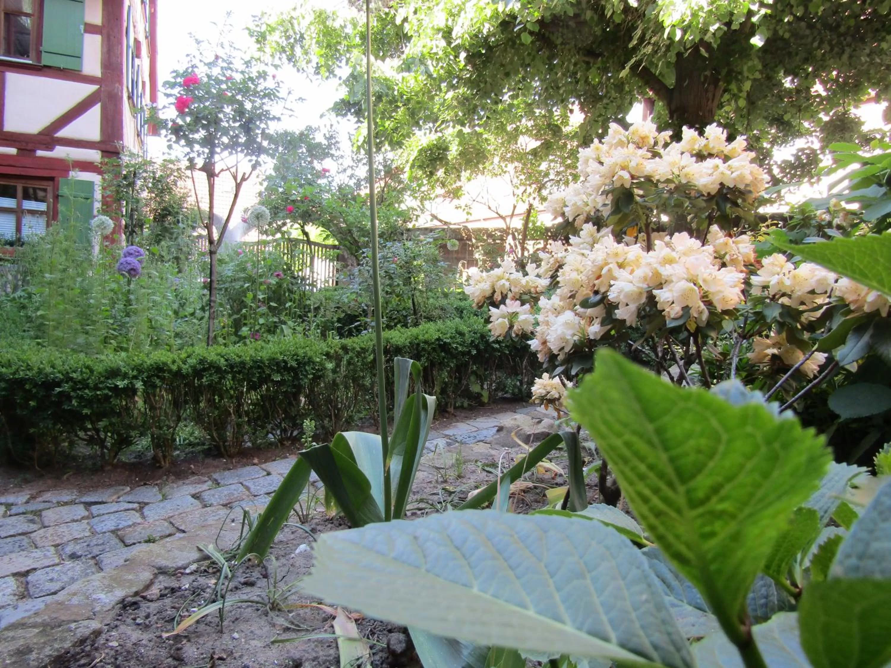 Garden in Hotel und Gasthof Ritter St. Georg