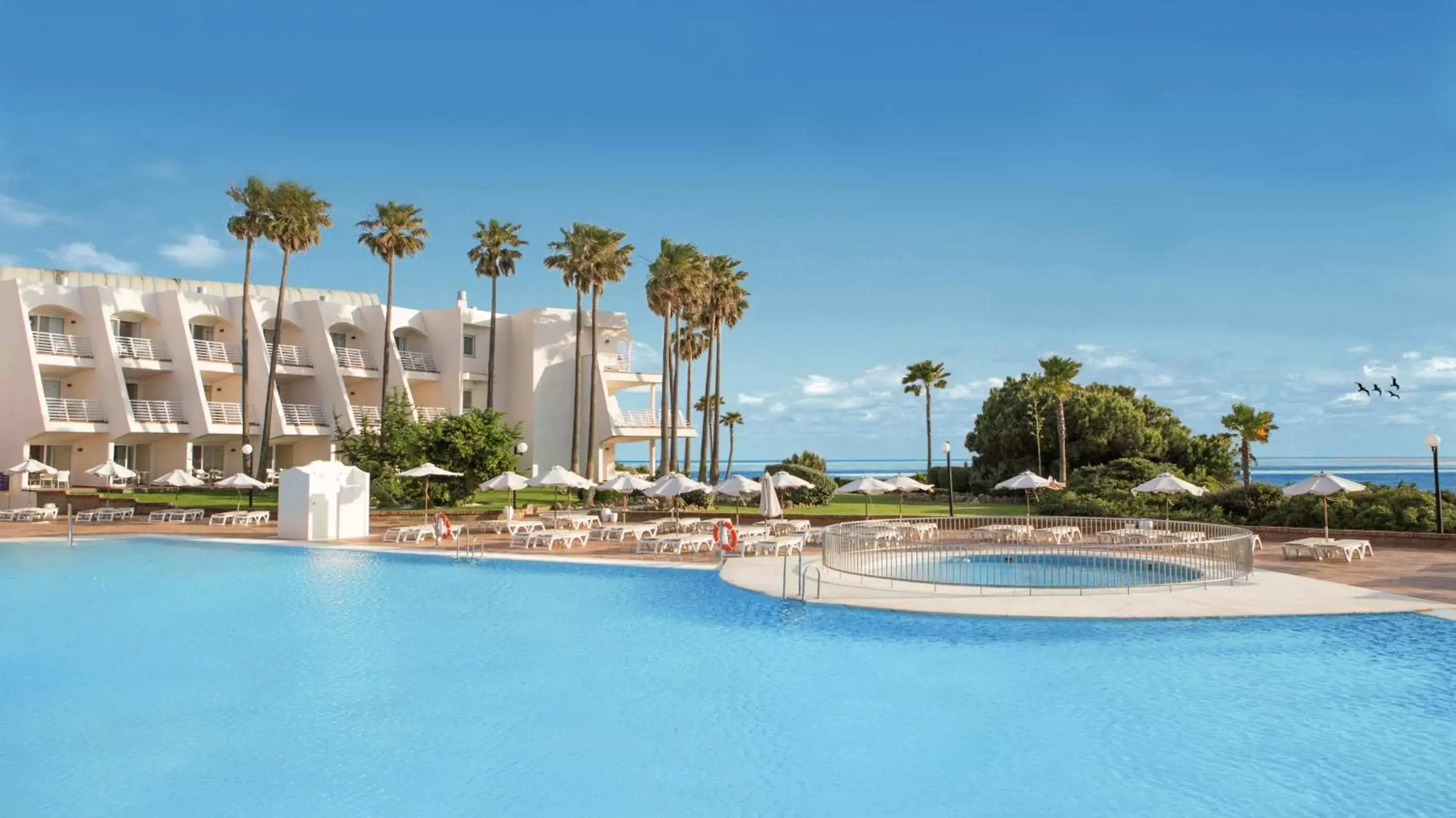 Swimming pool, Property Building in Iberostar Royal Andalus