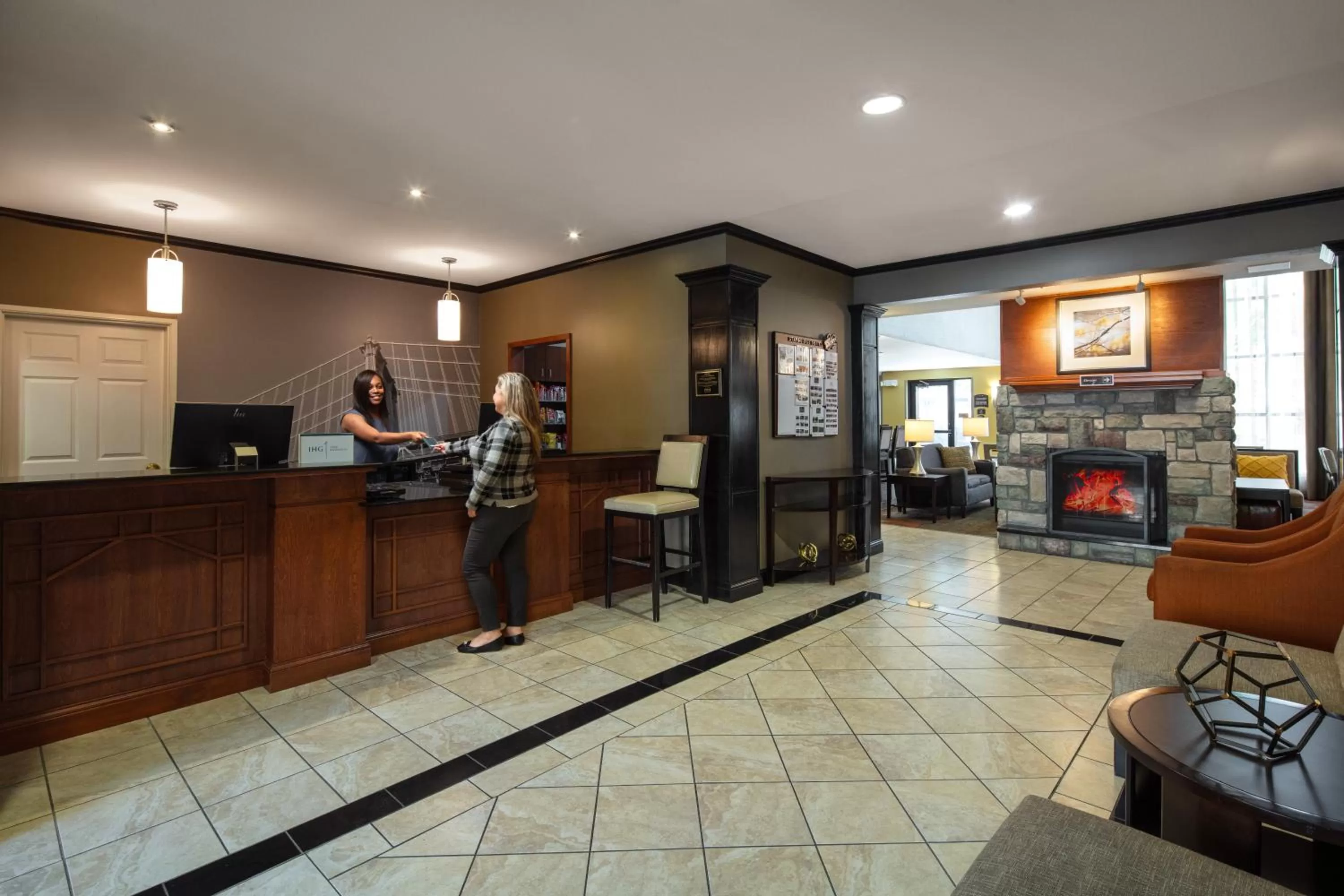 Lobby or reception in Staybridge Suites Fairfield Napa Valley Area by IHG
