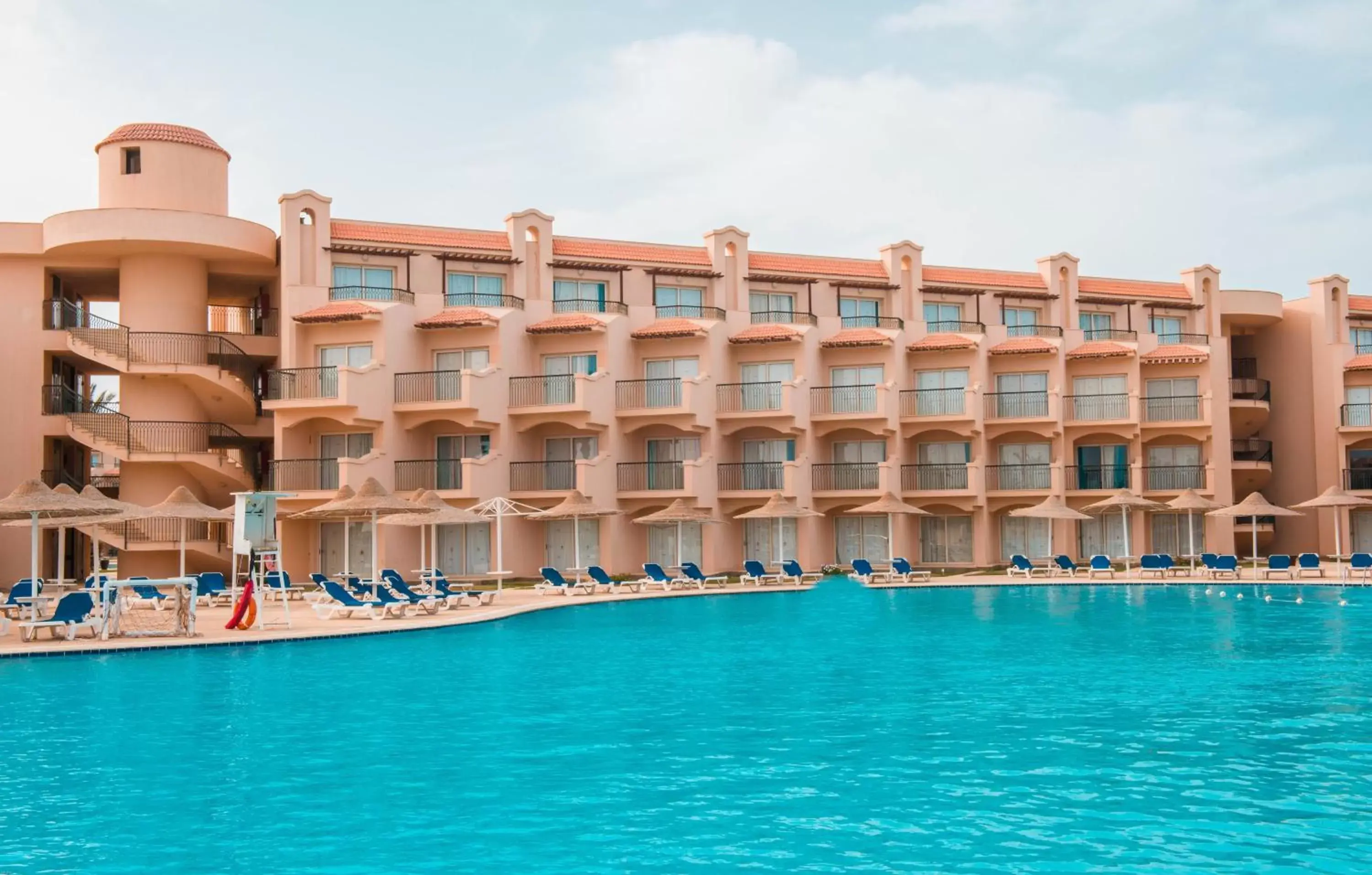 Property building, Swimming Pool in Pyramisa Beach Resort Sahl Hasheesh