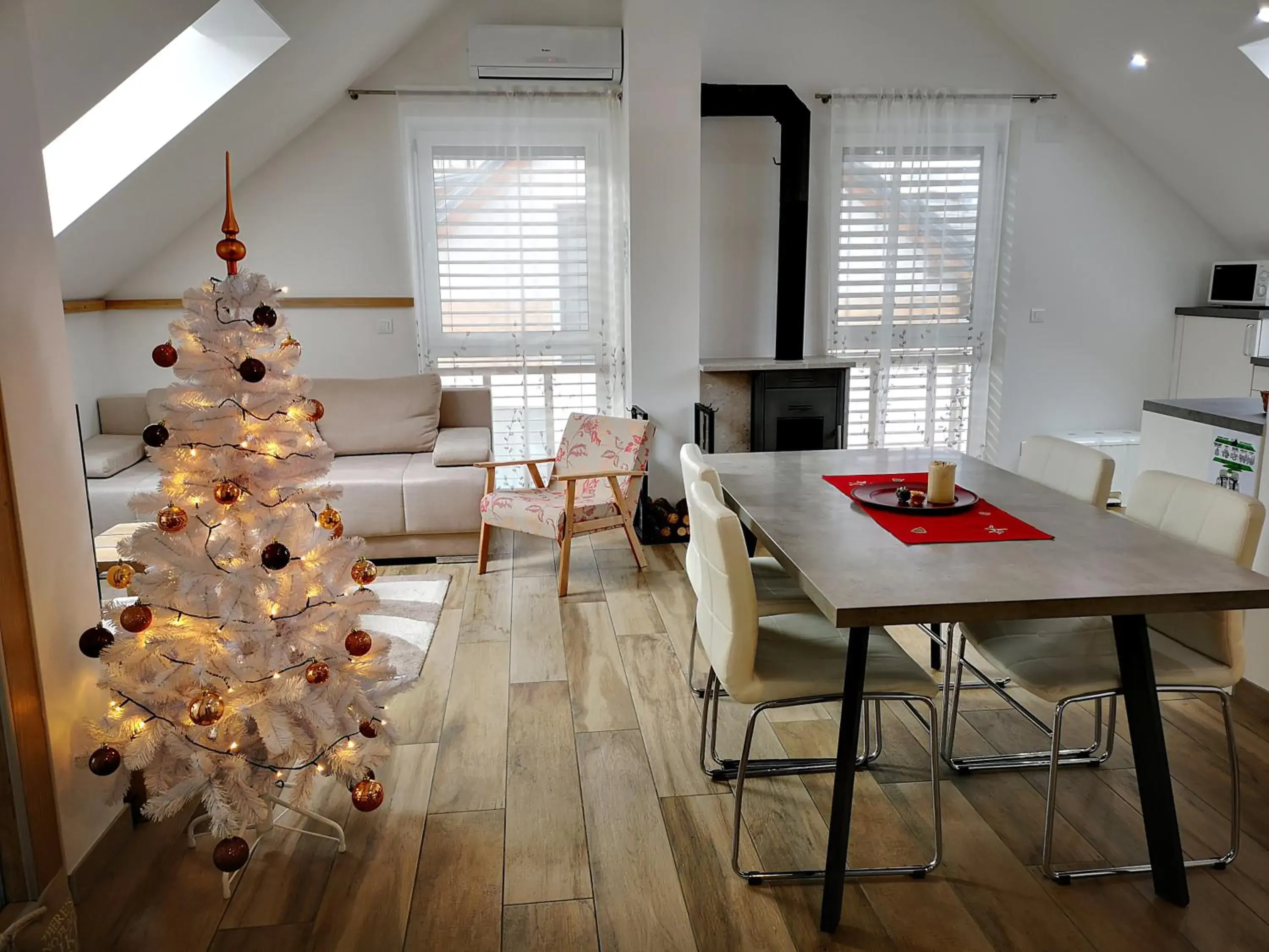 Living room, Dining Area in PR`FIK Apartments