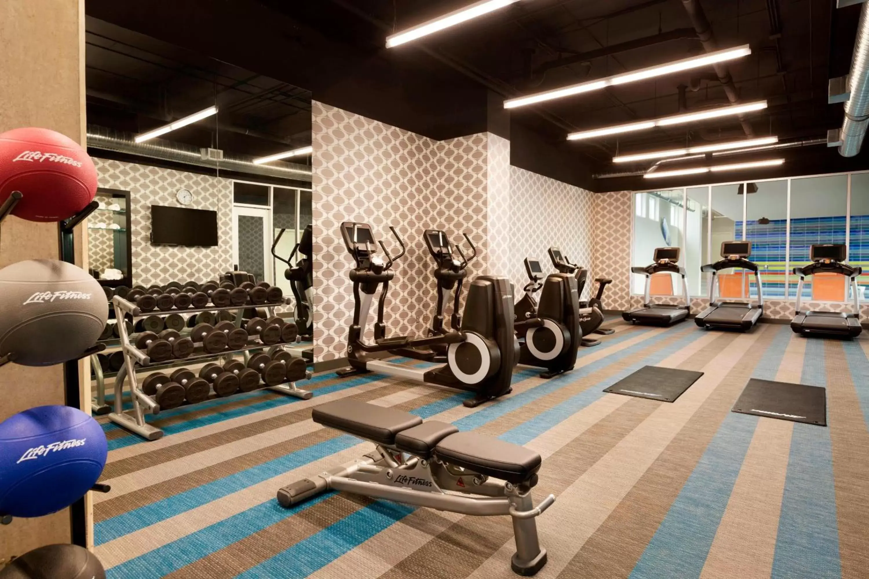 Fitness centre/facilities, Fitness Center/Facilities in Aloft Hillsboro-Beaverton