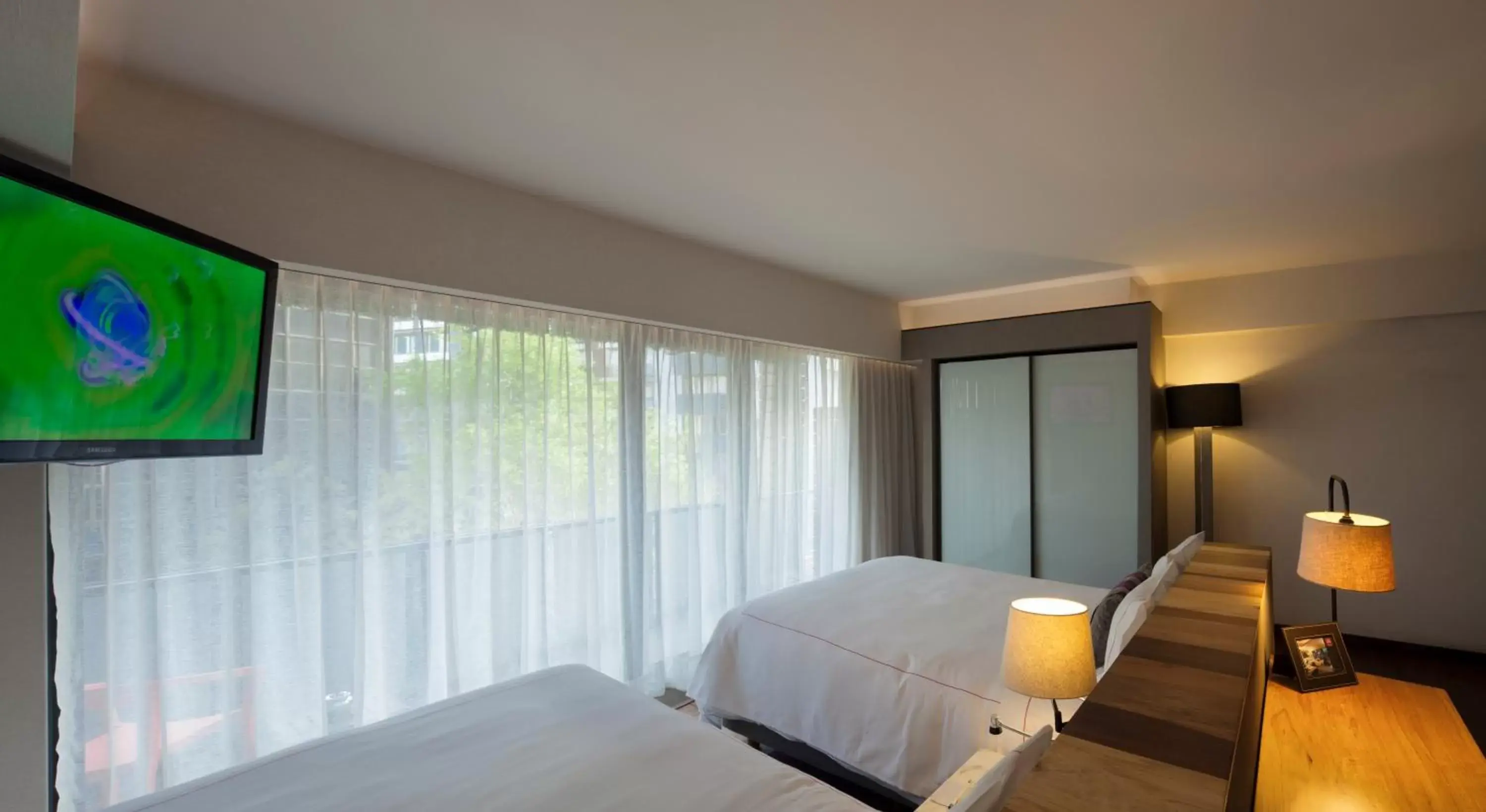 Bedroom, Bed in Las Suites Campos Eliseos