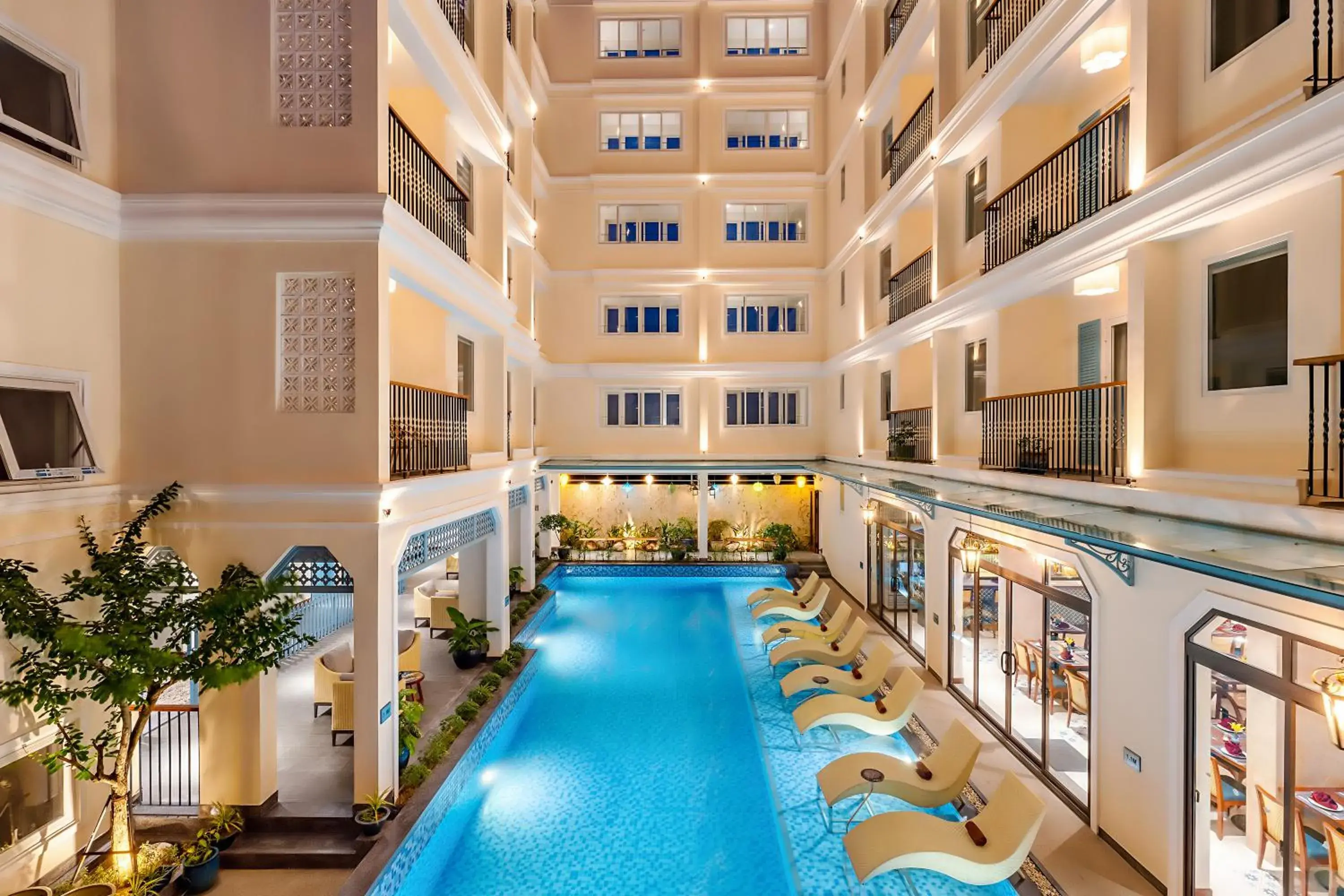 Swimming Pool in Amina Lantana Hoi An Hotel & Spa