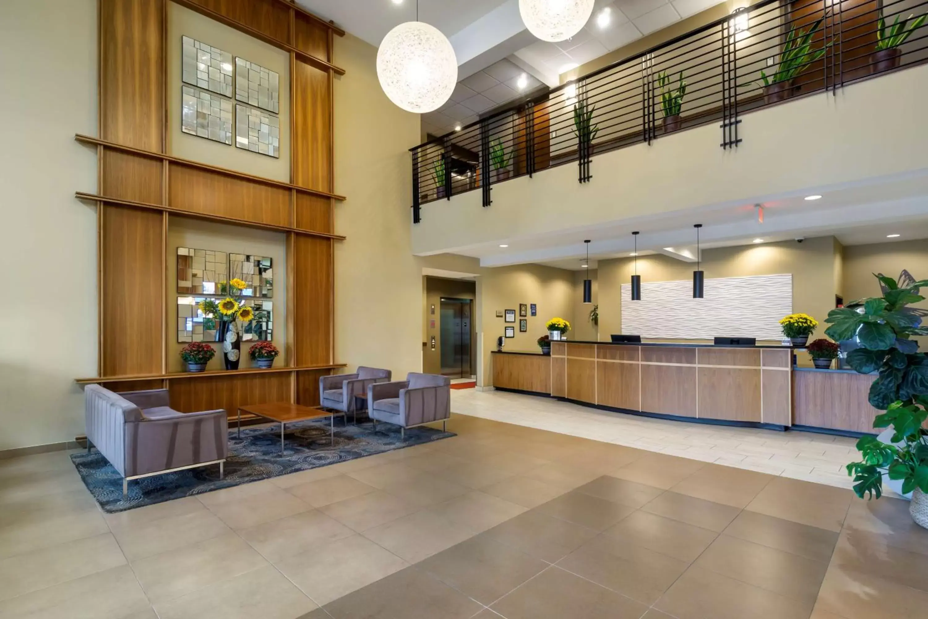 Lobby or reception, Lobby/Reception in Best Western Plus Lacey Inn & Suites