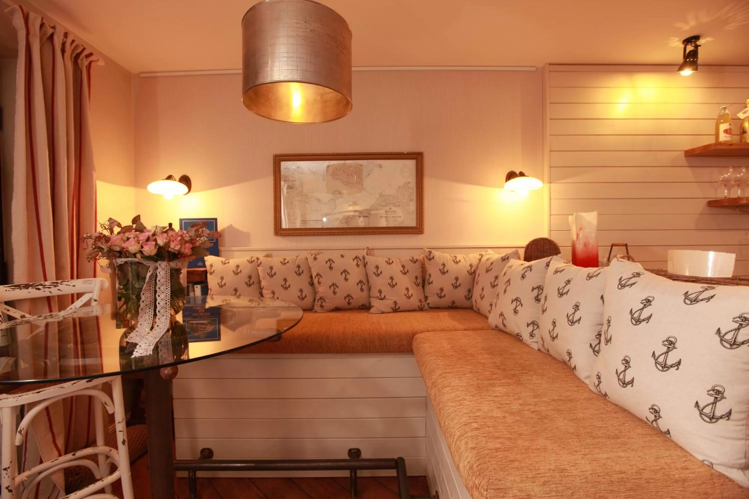 Living room, Seating Area in Weißt Du noch - Gästehäuser & Suiten