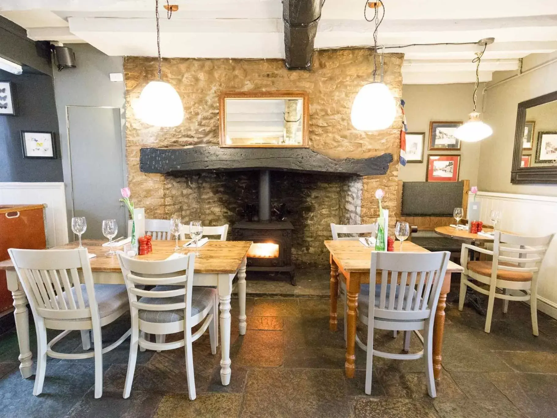 Dining area, Restaurant/Places to Eat in The Plough Bicester