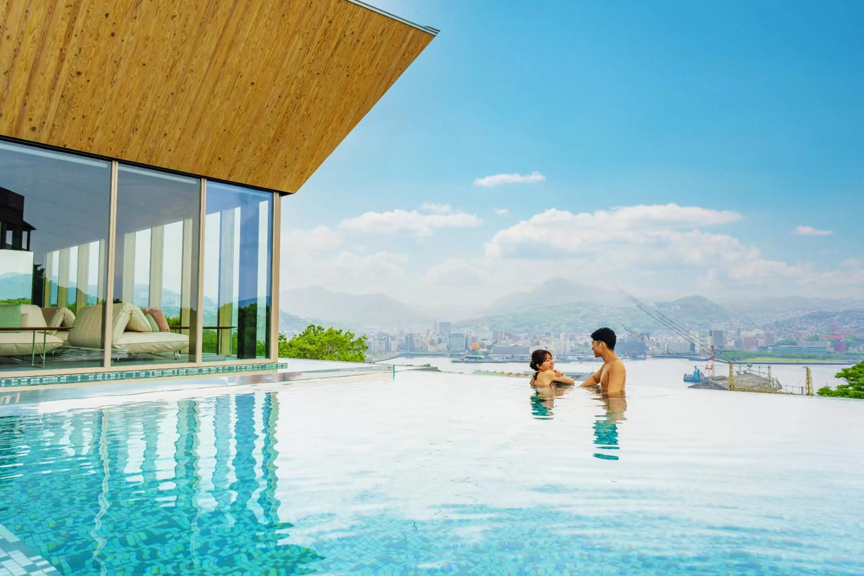 Pool view in Garden Terrace Nagasaki Hotels & Resorts