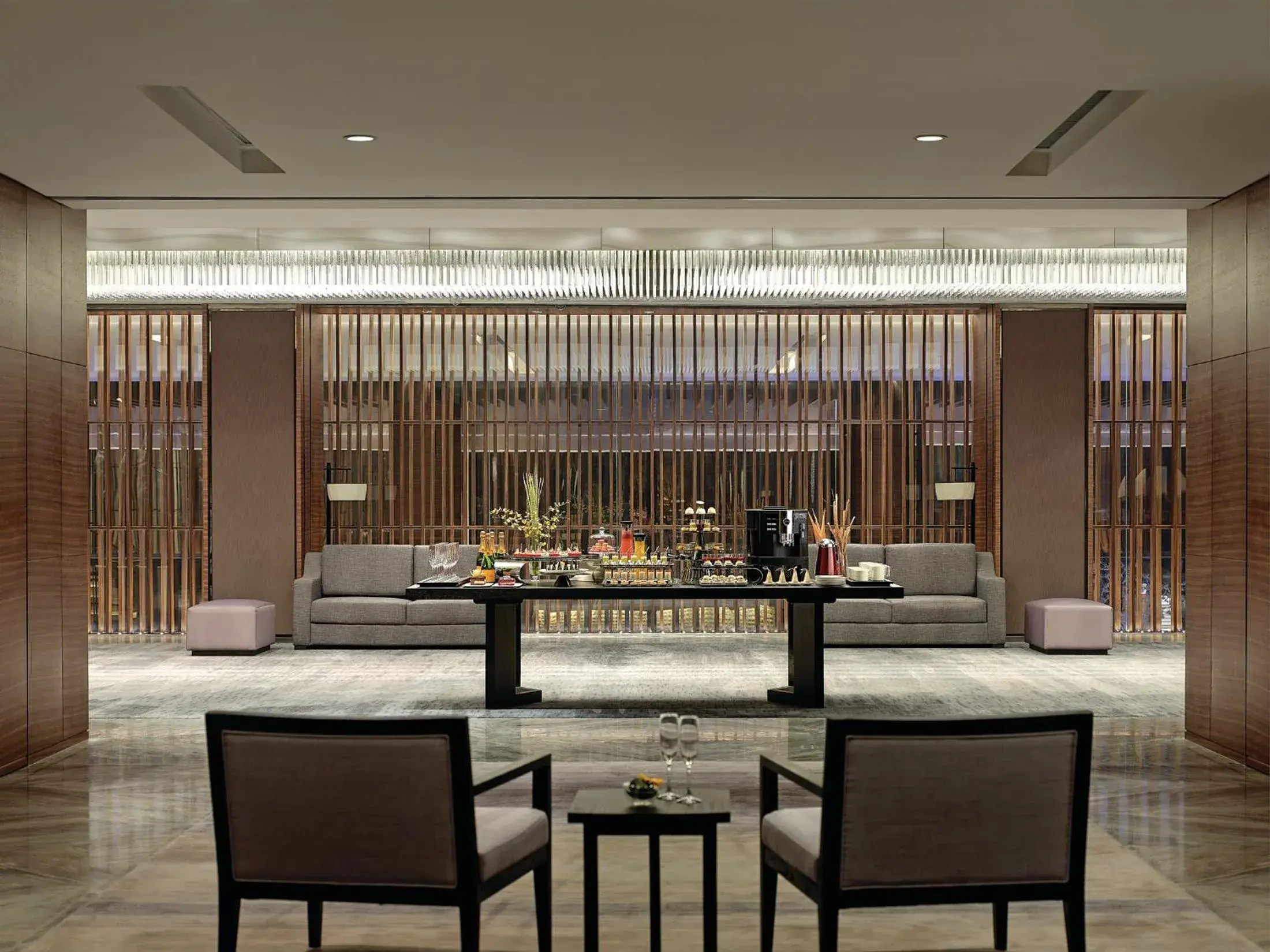 Lobby or reception in Langham Place Ningbo Culture Plaza