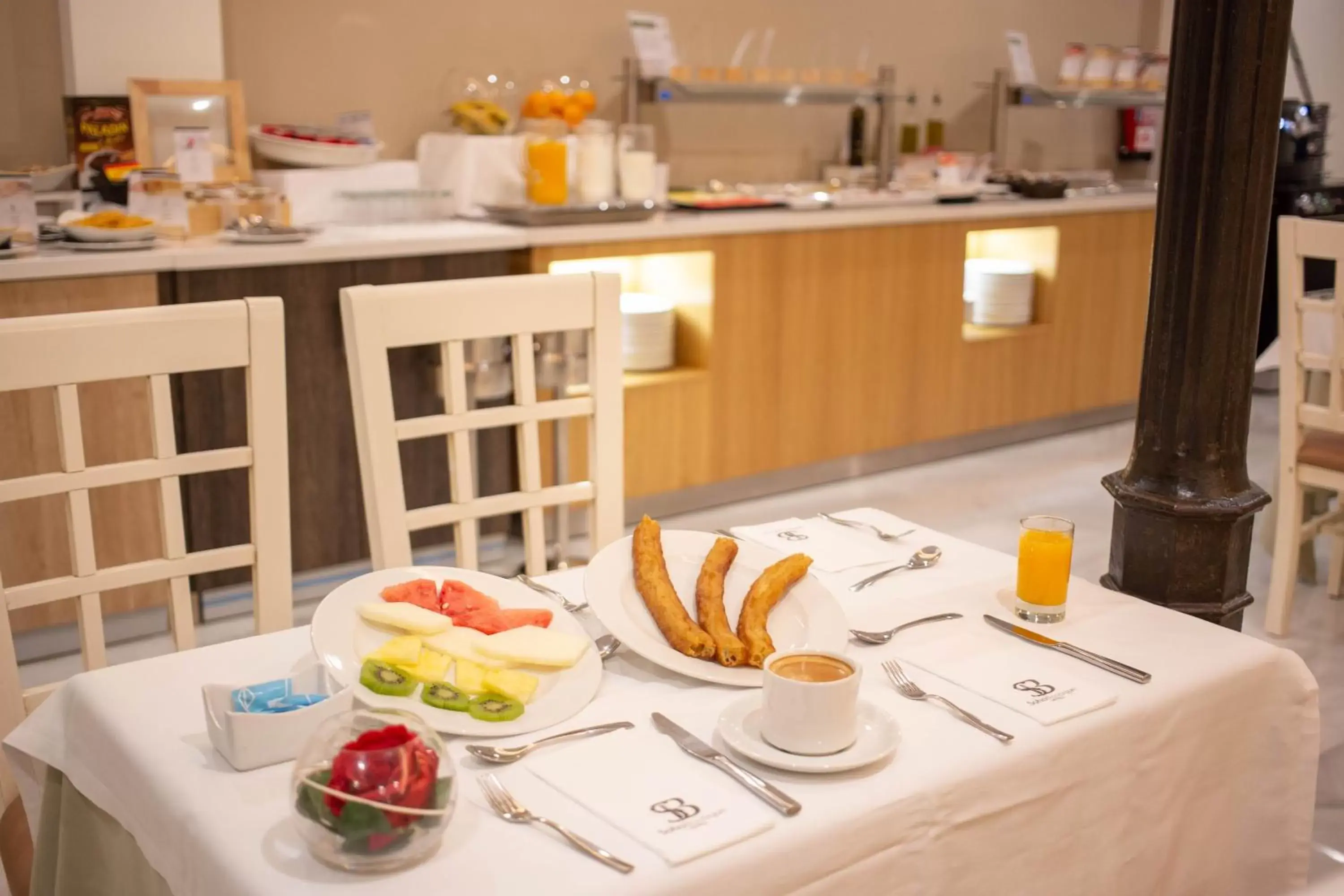 Buffet breakfast, Restaurant/Places to Eat in Soho Boutique Capuchinos & Spa