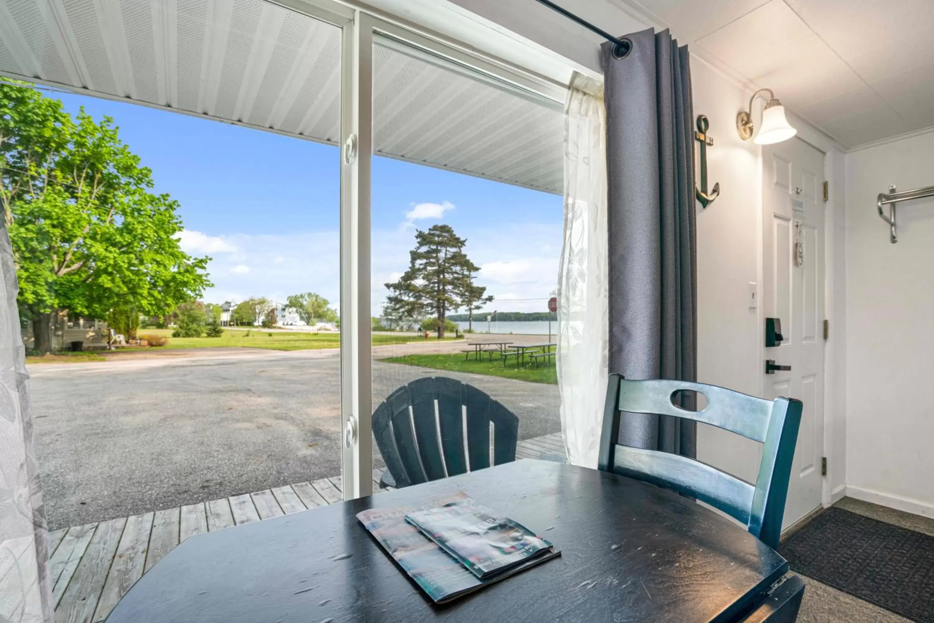 Patio in South Arm Retreats