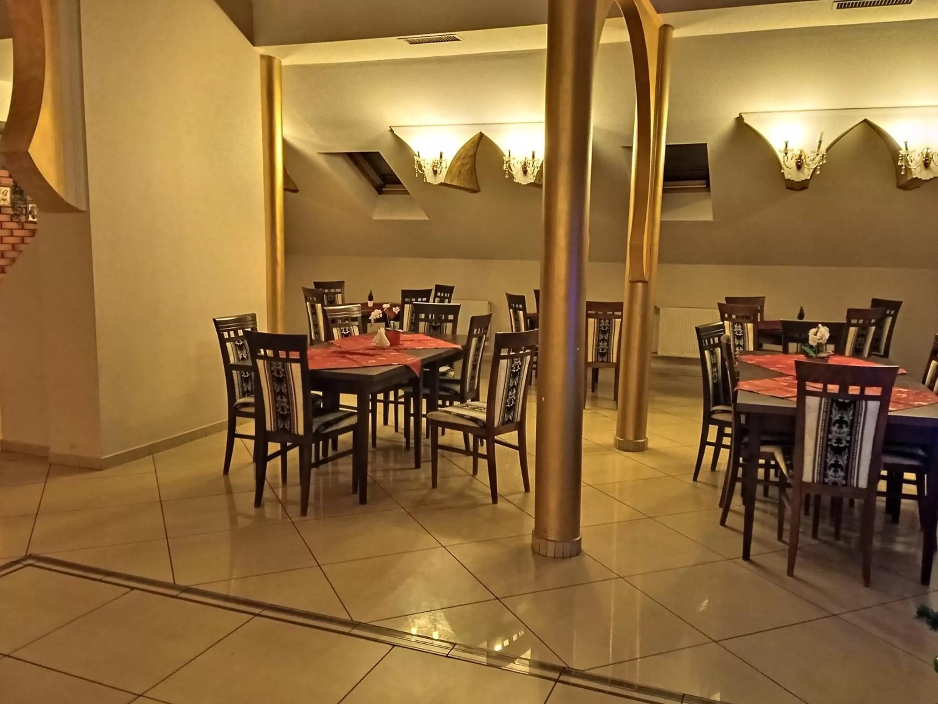 Seating area in Centrum Konferencyjne Sułtan