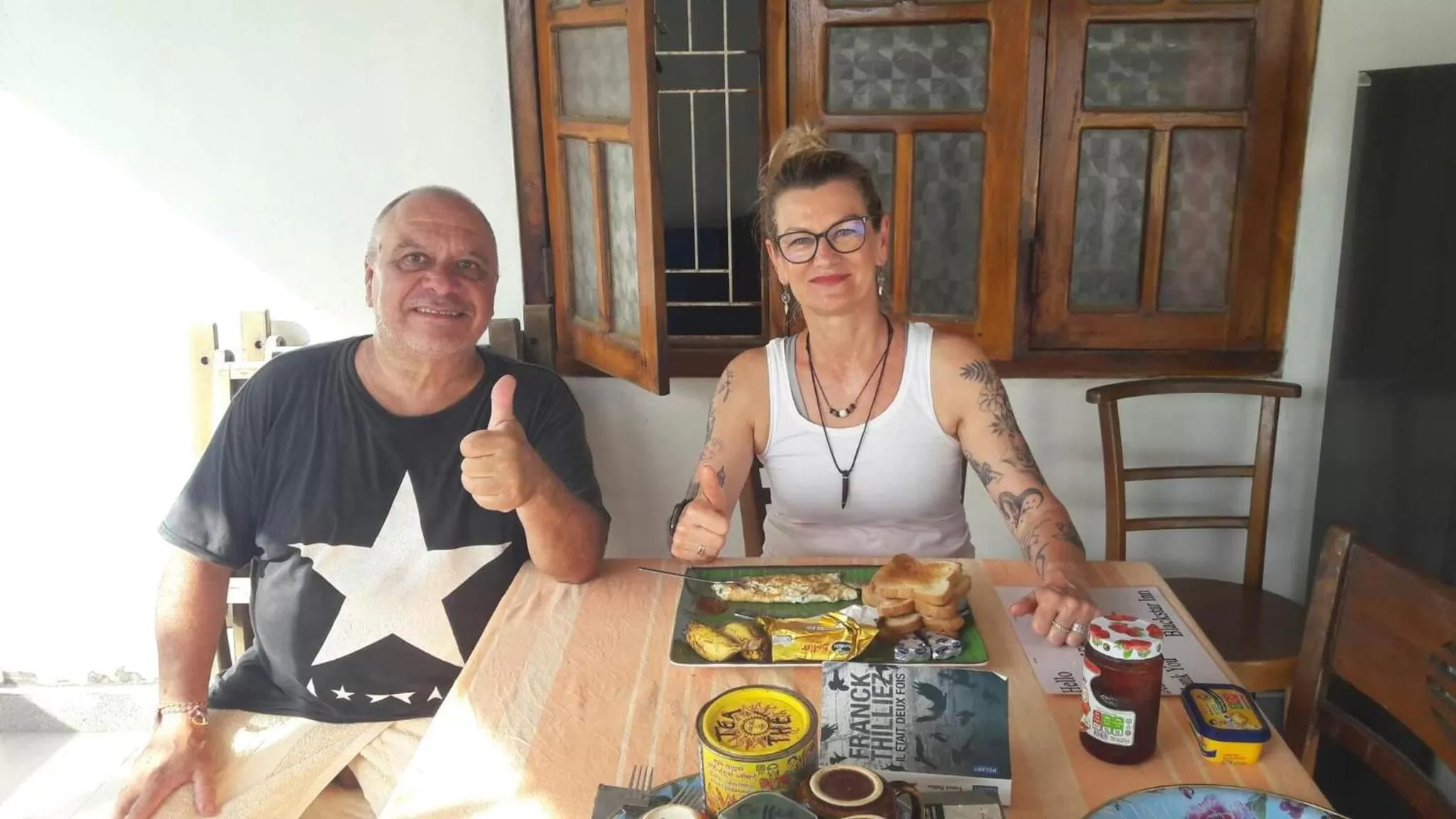 group of guests in Blackstar Inn