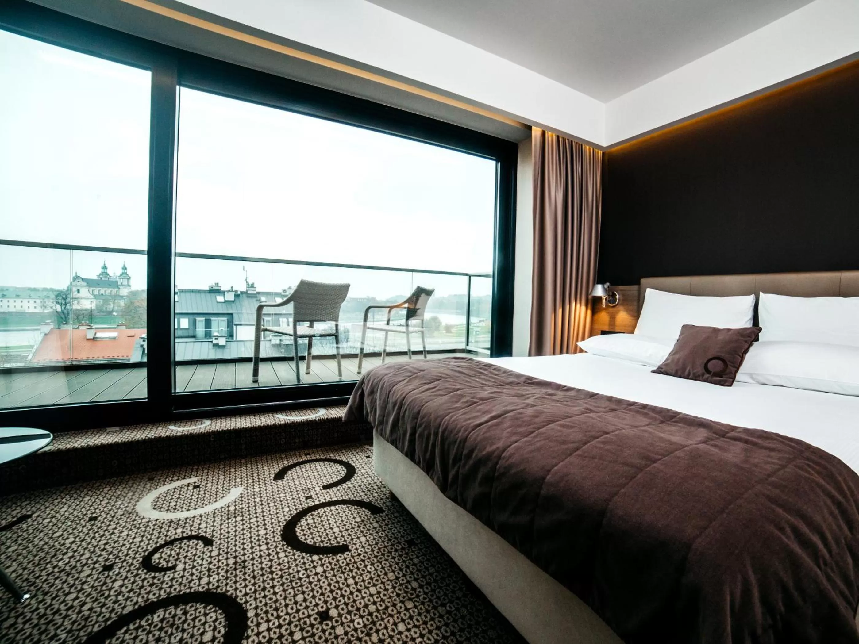 Bed in Q Hotel Plus Kraków