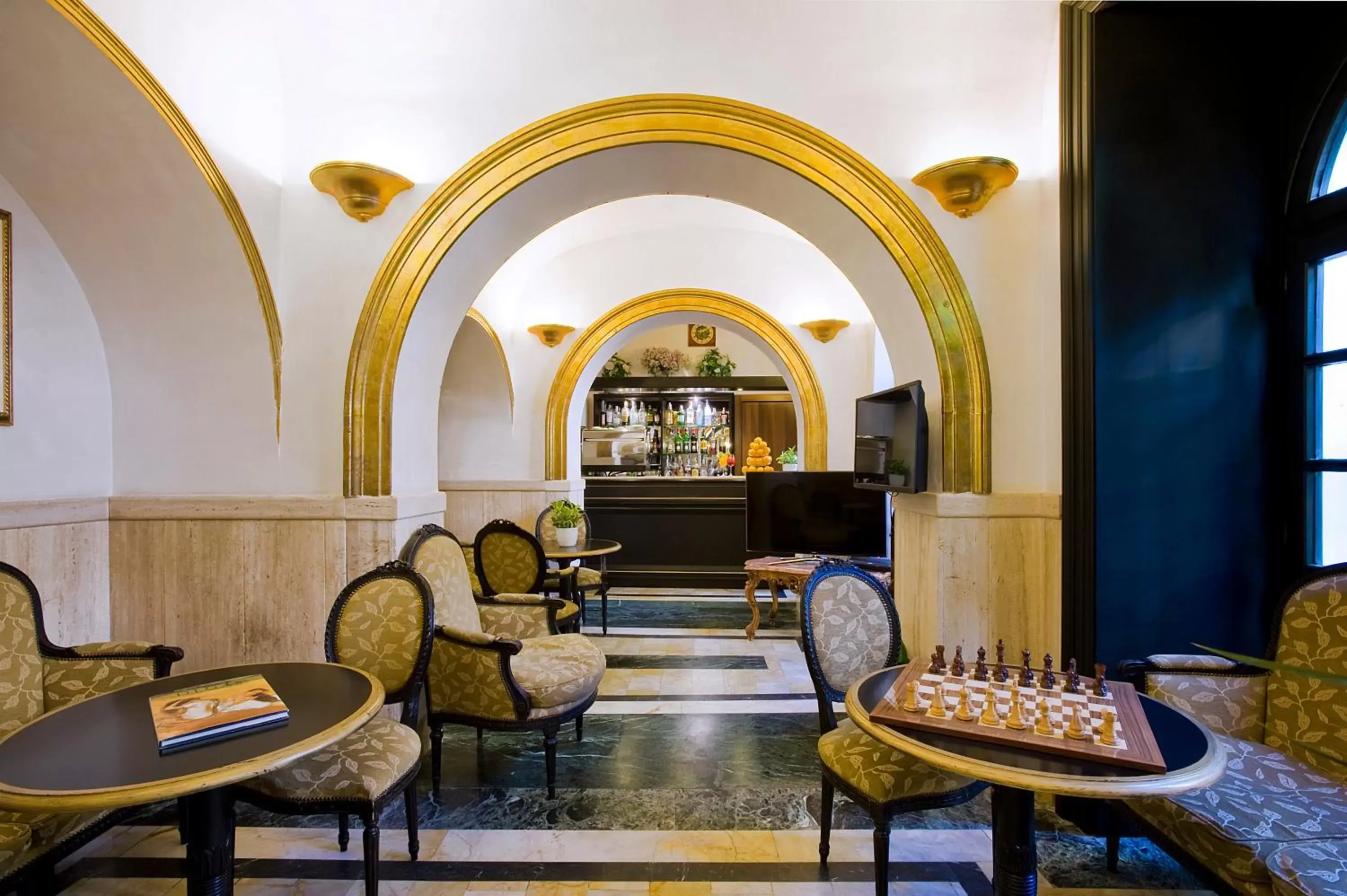 Lounge or bar in Hotel Villa San Lorenzo Maria