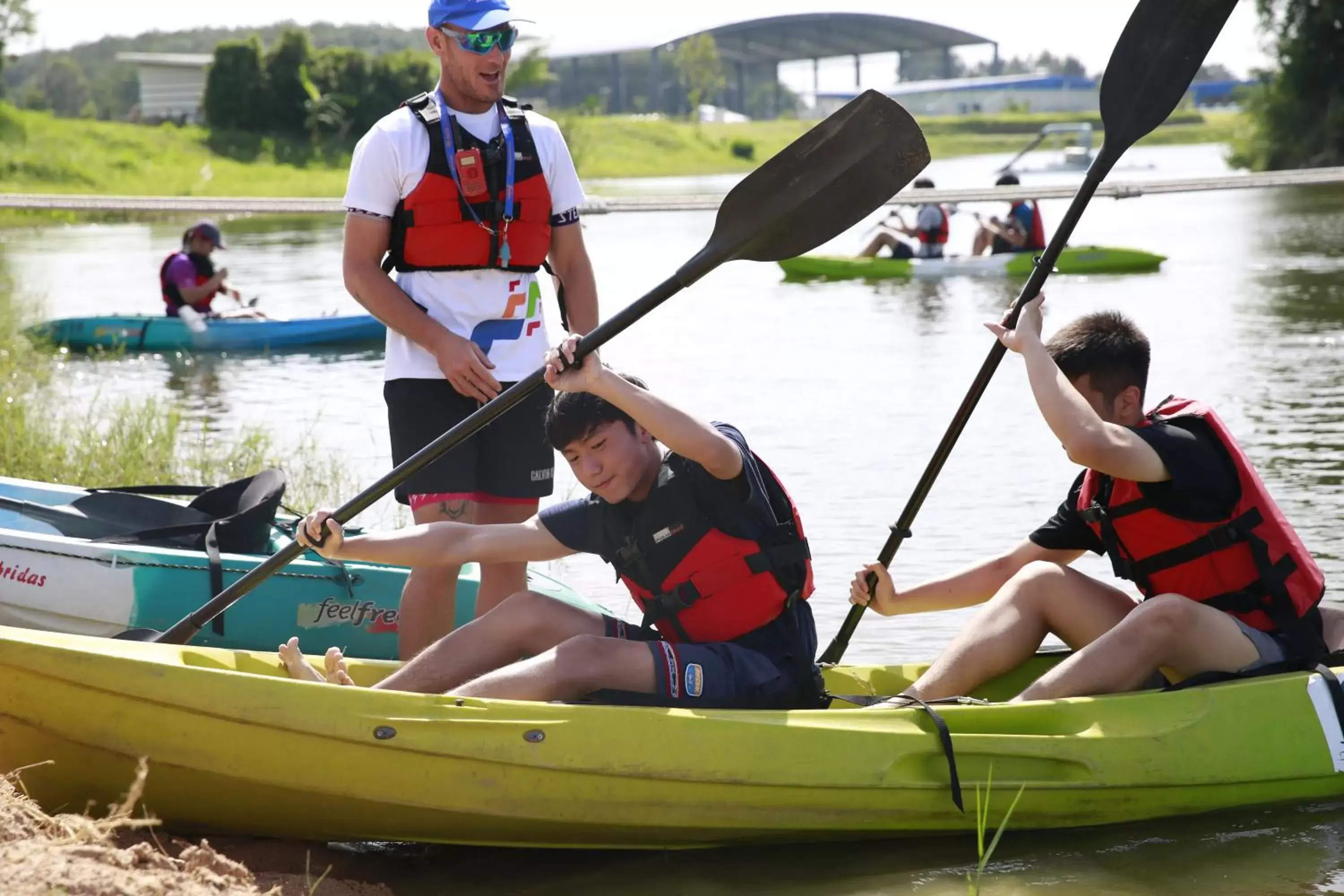 Canoeing in Pattana Sports Resort - SHA Extra Plus