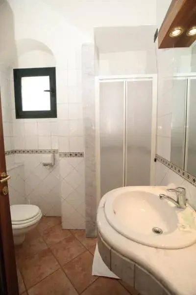 Bathroom in Hotel Belvedere