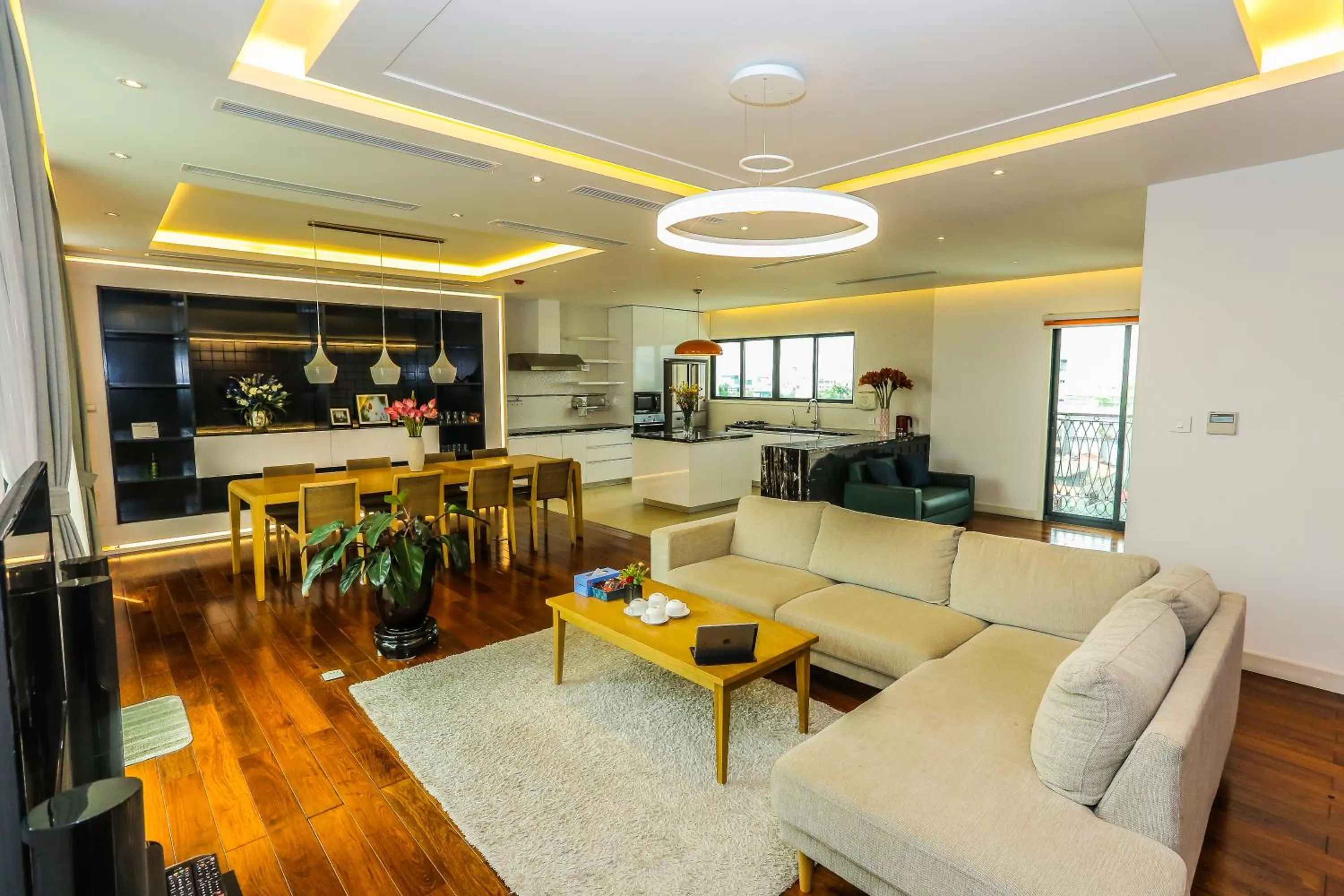 Living room in HNC Premier Hotel & Residences