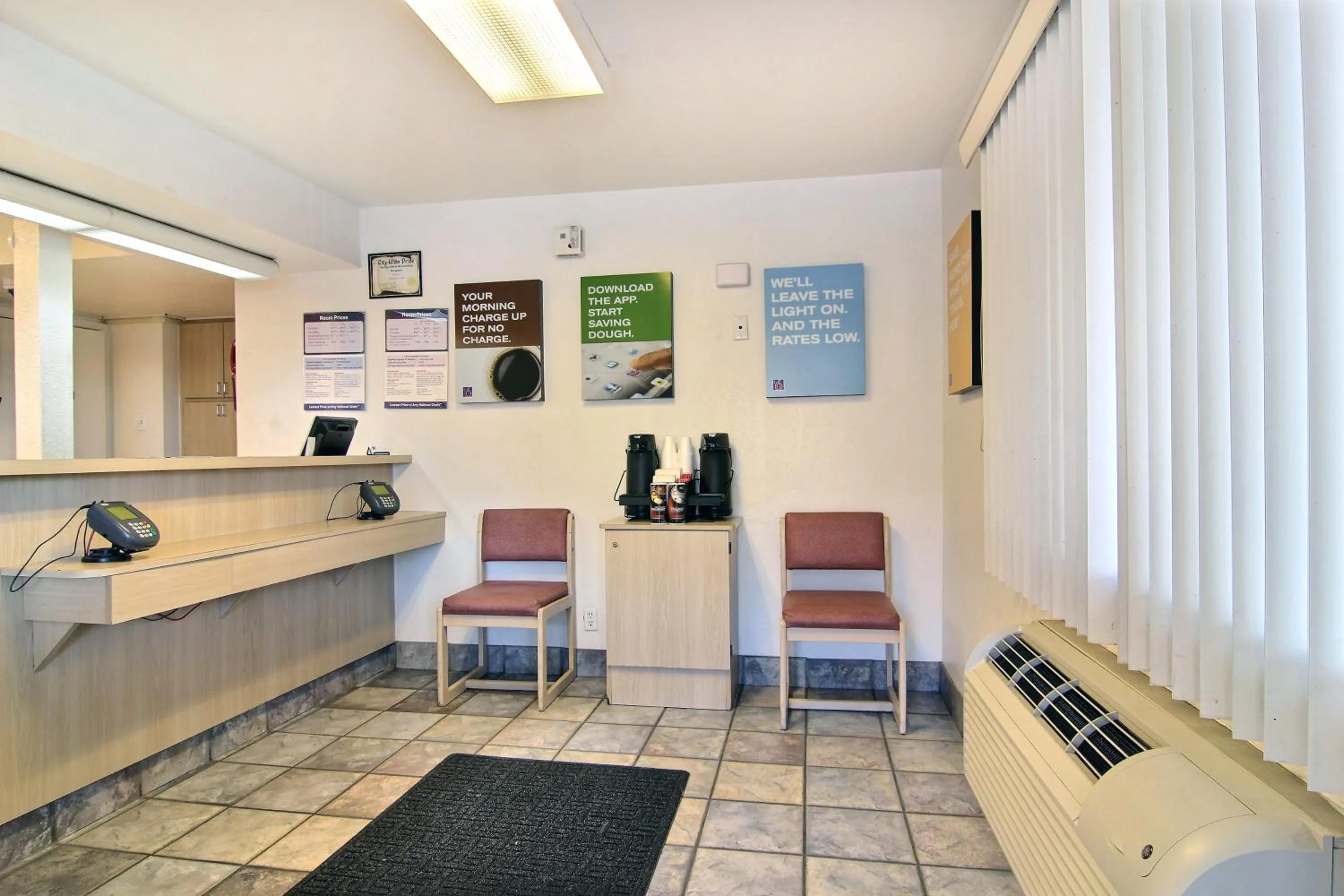 Lobby or reception in Motel 6-Lubbock, TX