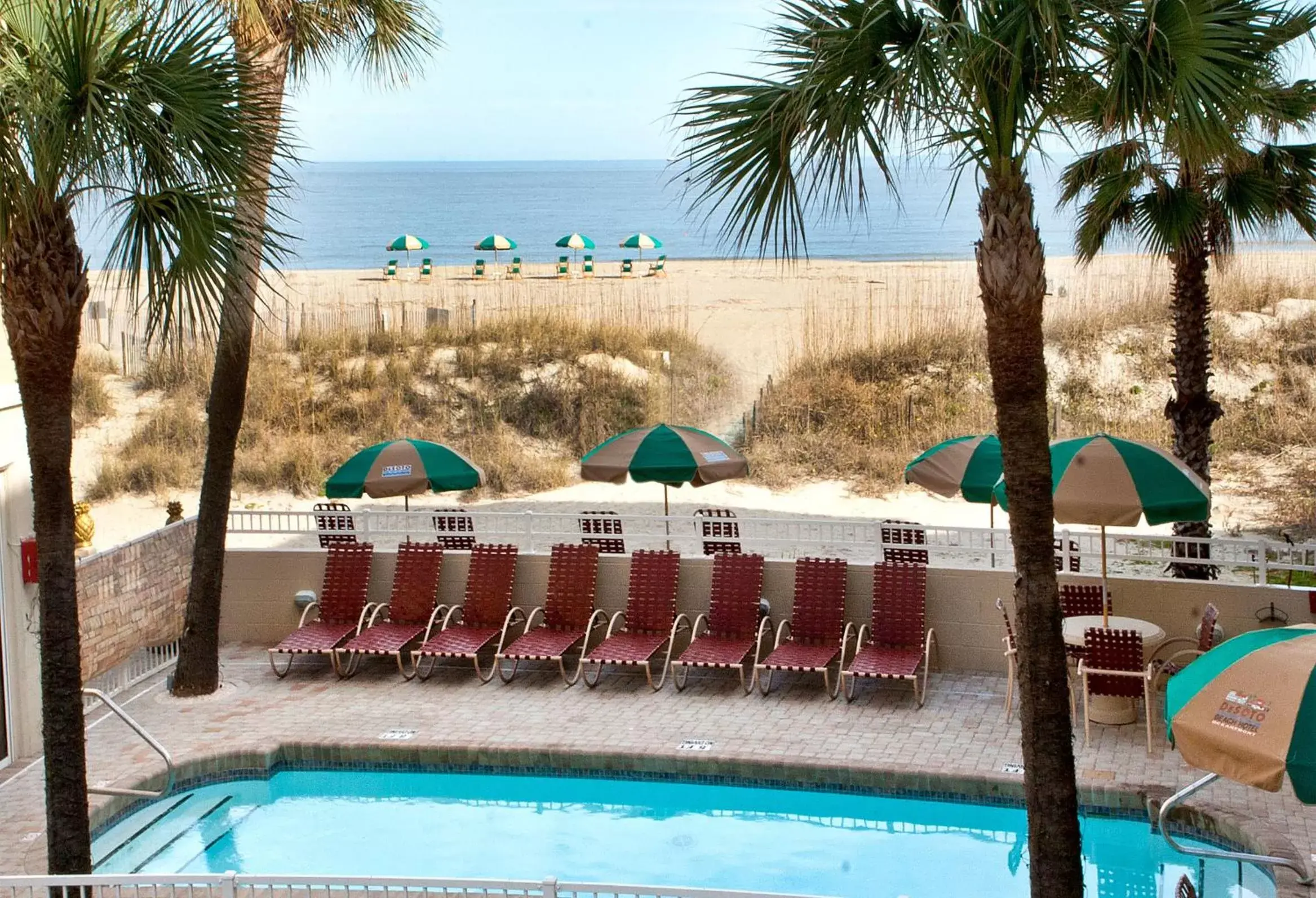 Sea view, Pool View in DeSoto Beach Hotel