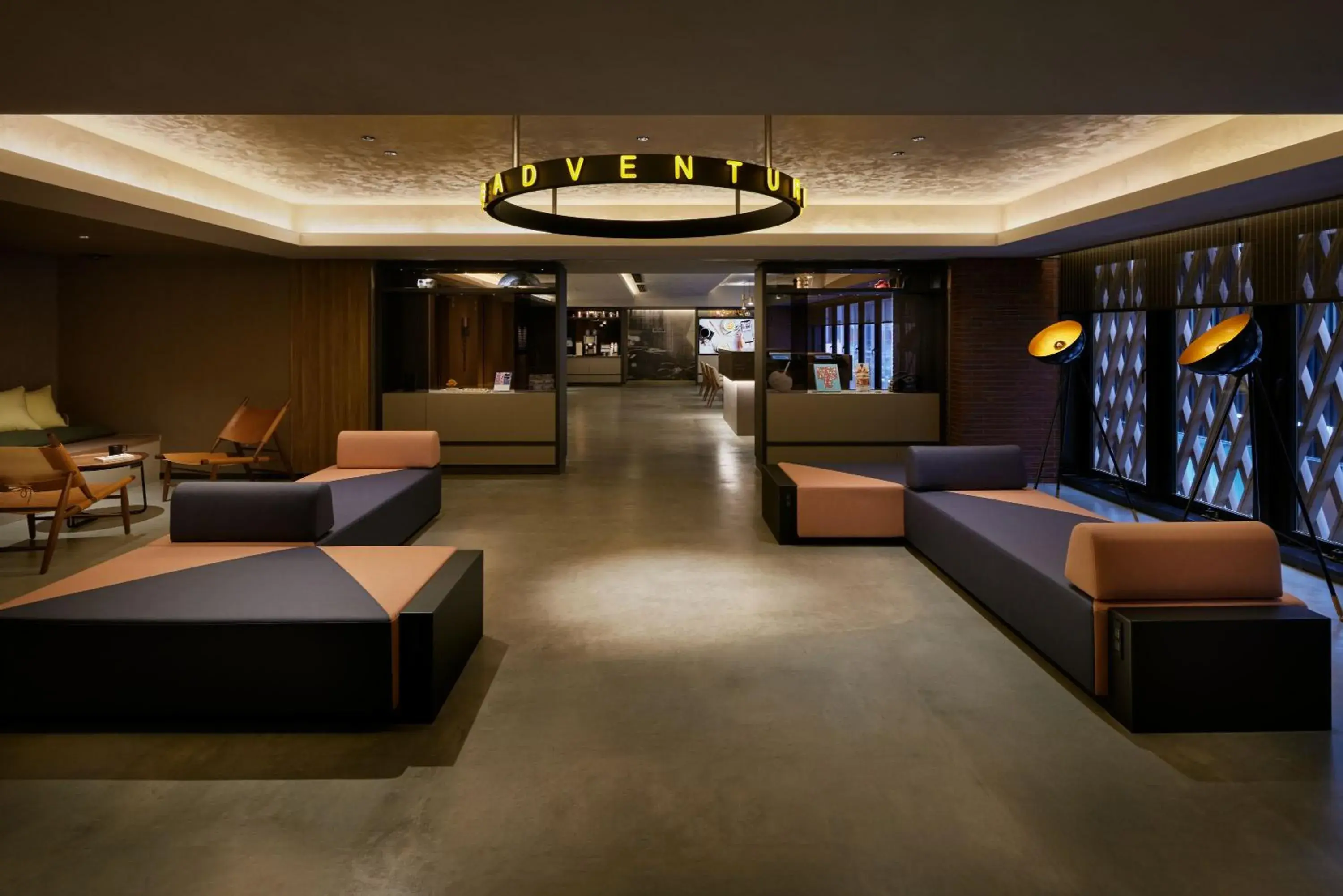 Lobby or reception in the b ginza Lobby or reception in the b ginza