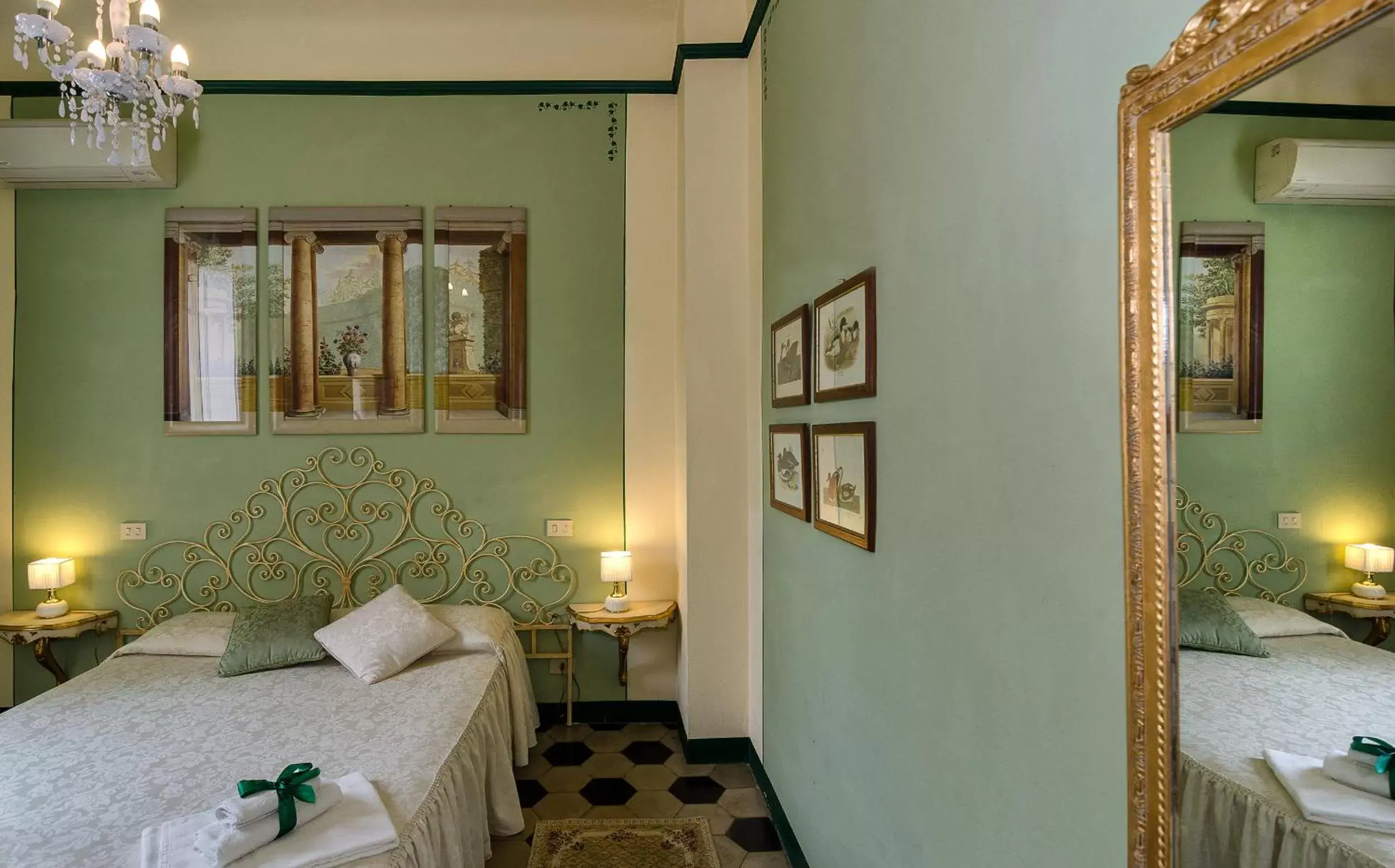 Bed, Room Photo in B&B La Mimosa