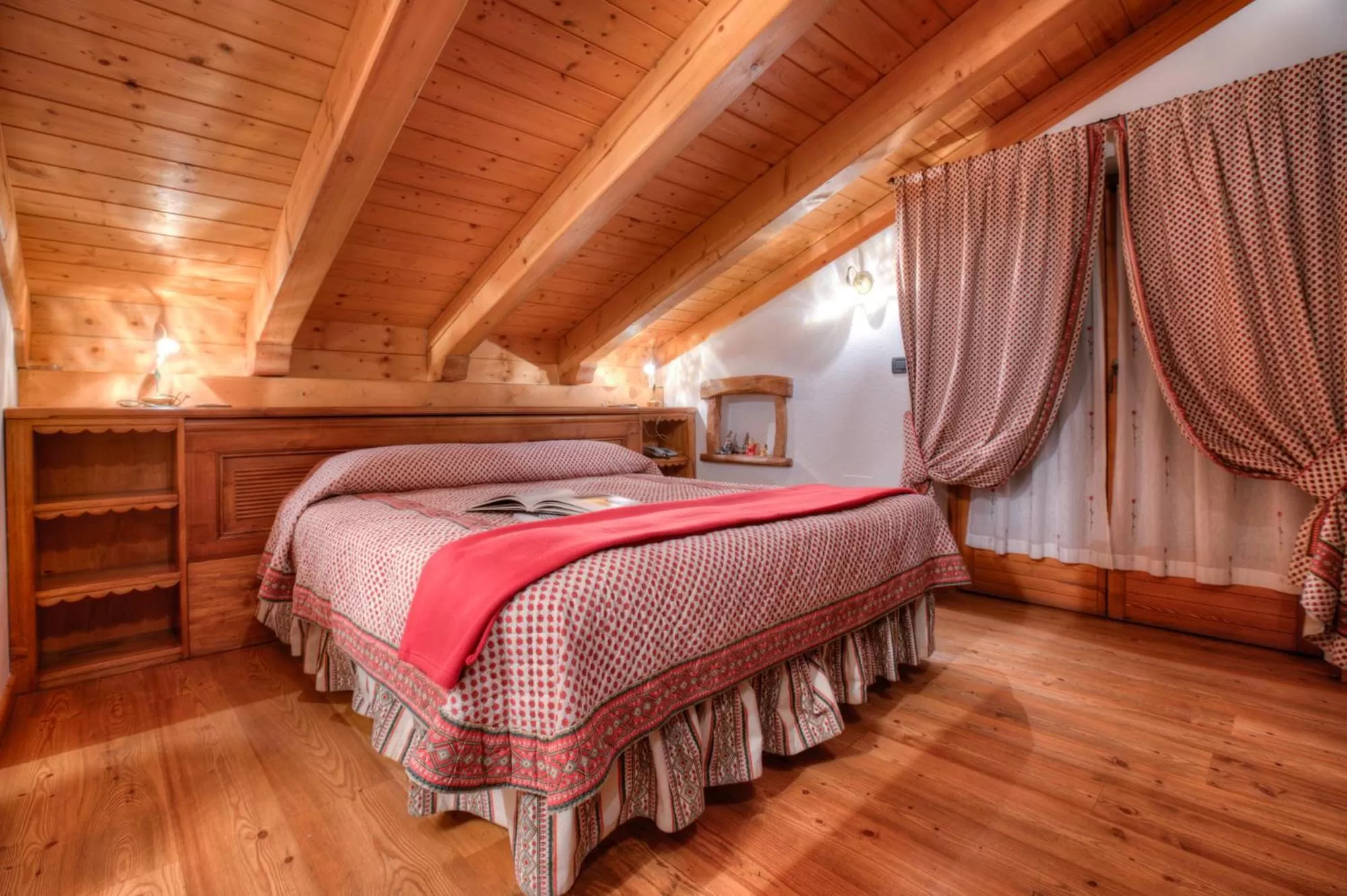 Bed in Hotel Lo Campagnar