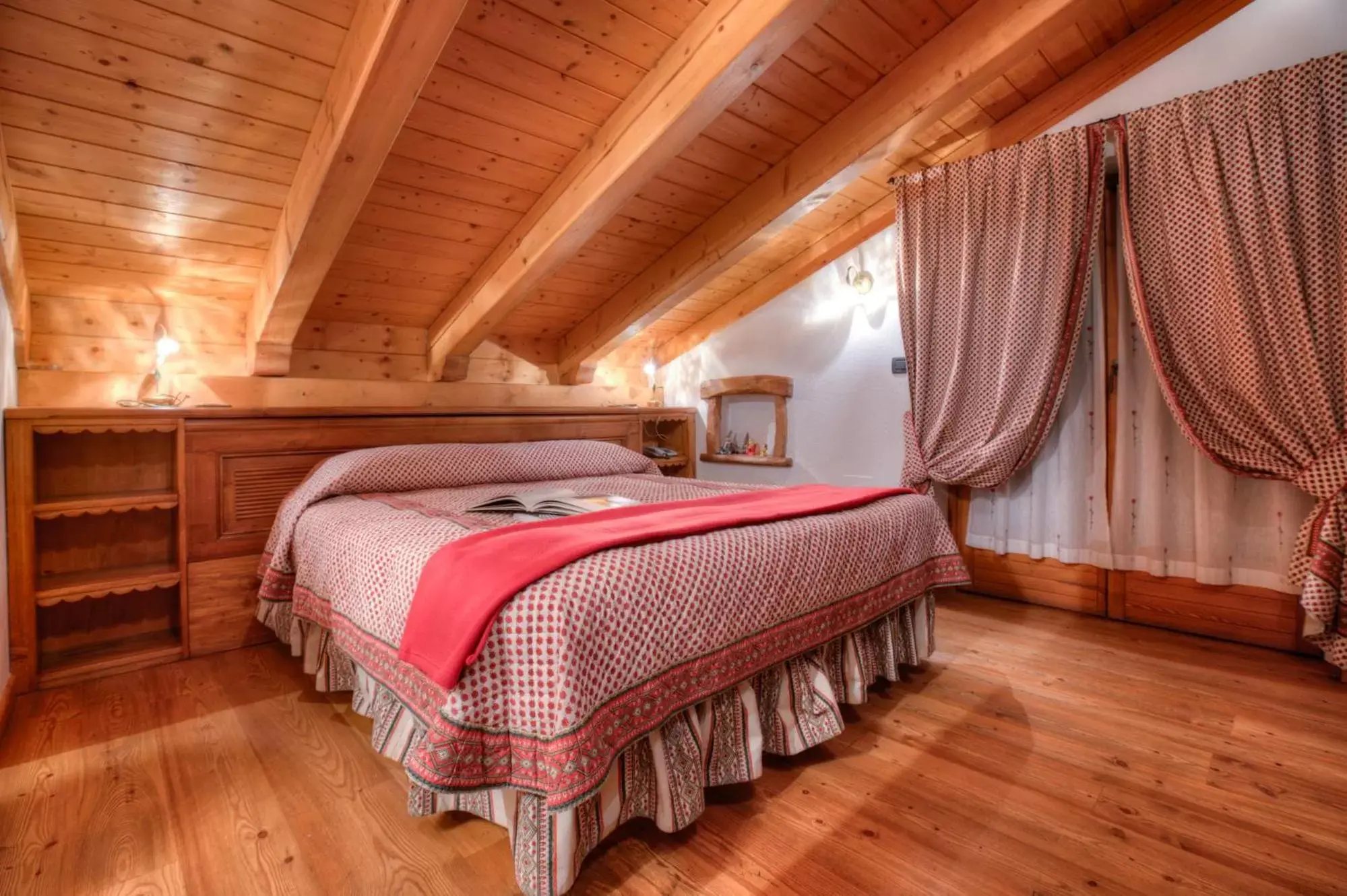 Bed in Hotel Lo Campagnar