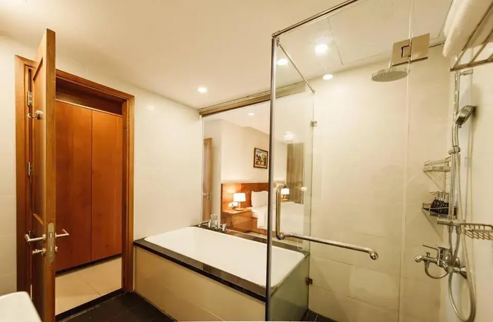 Bathroom in Holi Beach Hotel & Apartments