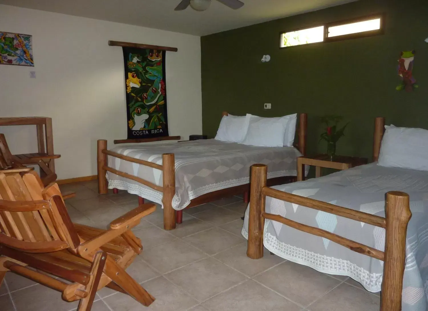 Bed in Pura Vida Hotel