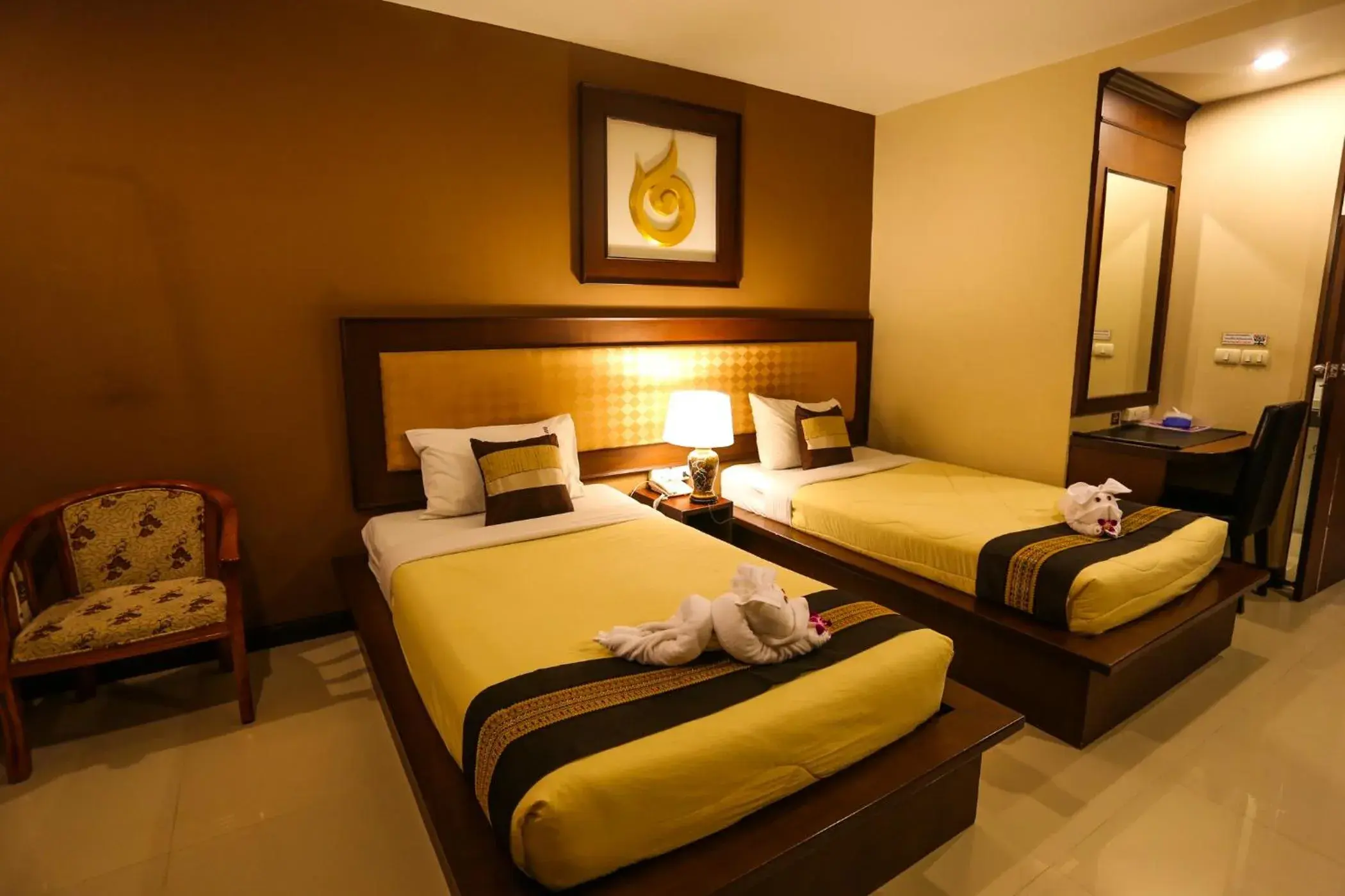 Bed in Madina Hotel