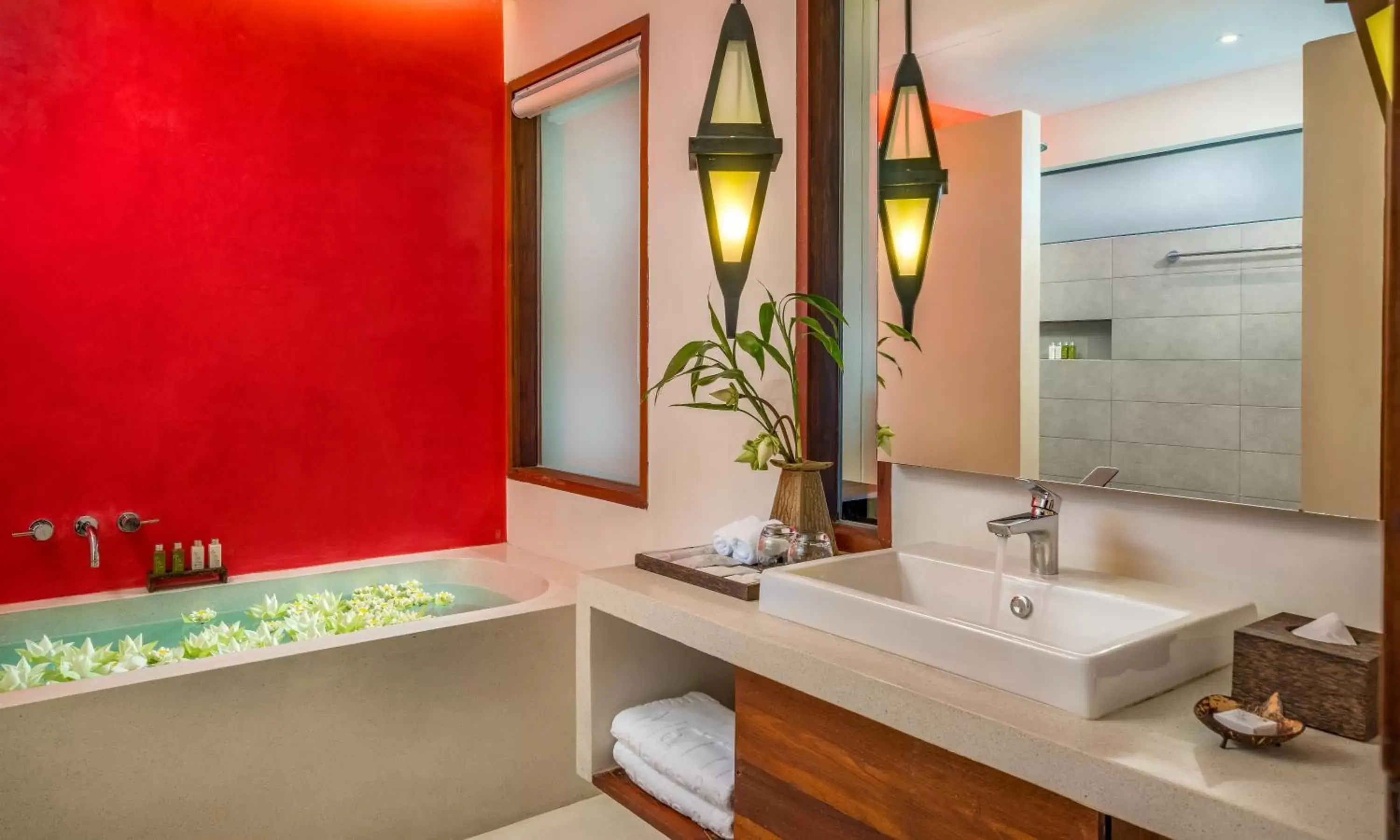 Bathroom in Metta Residence & Spa