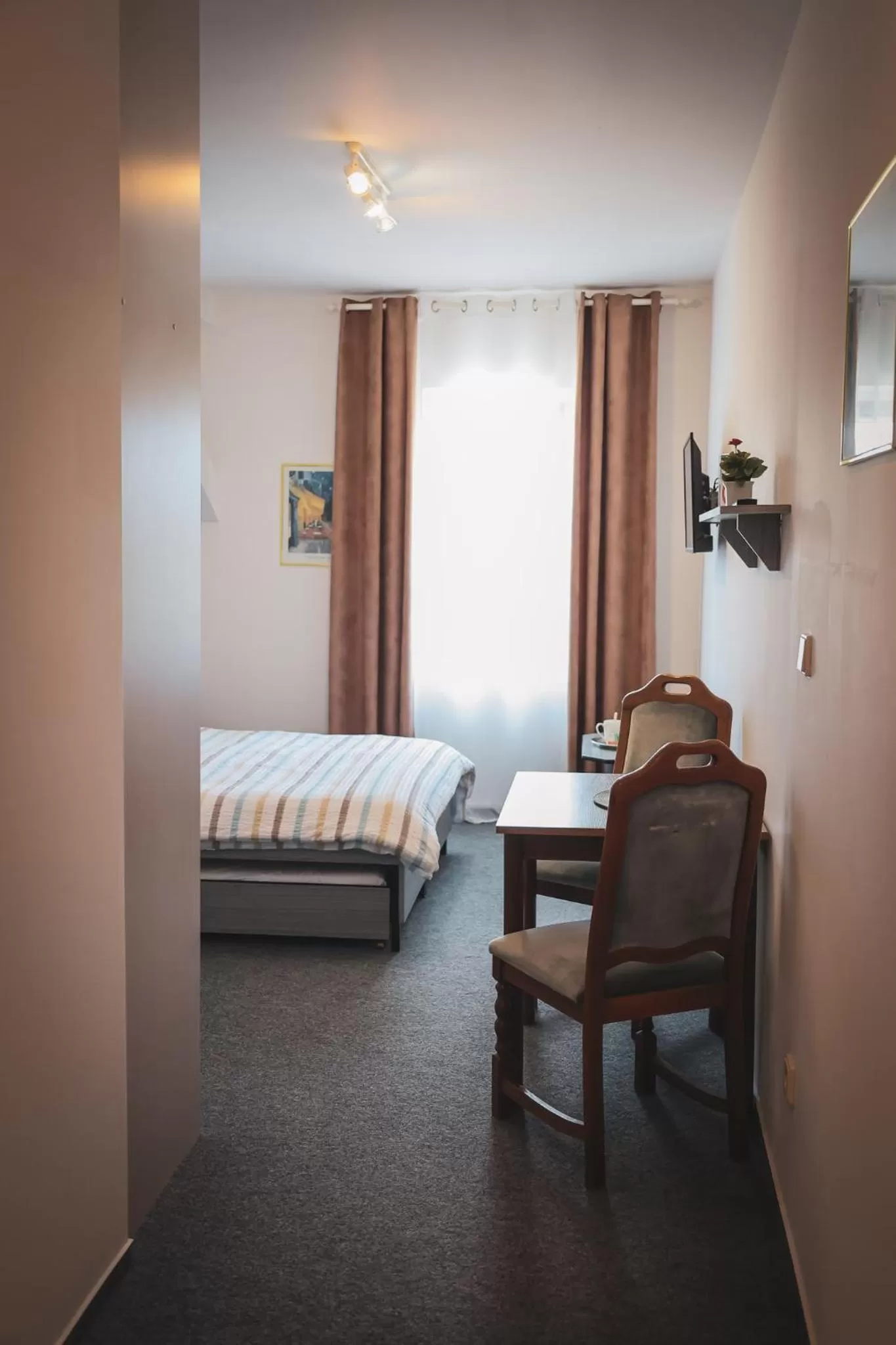 Bed in Hotel Apartment Faraon