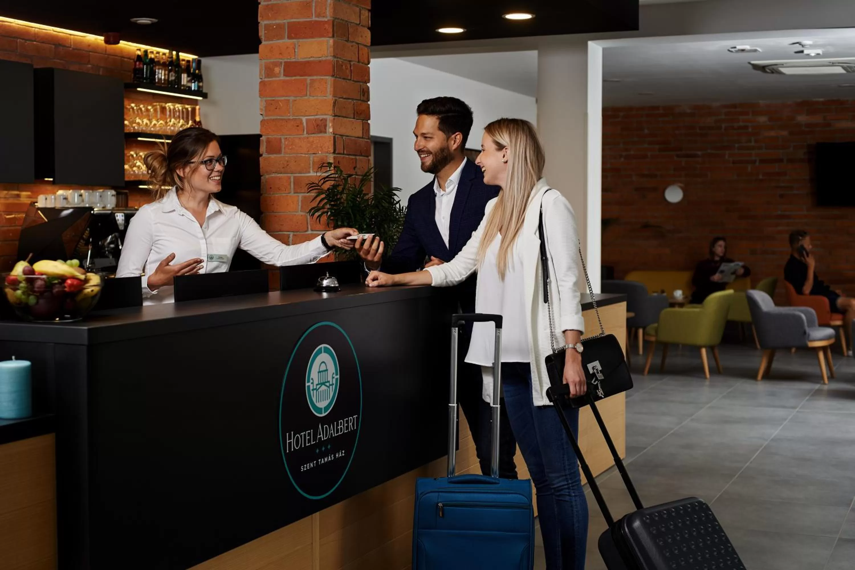 Staff in Hotel Adalbert Szent Tamás ház