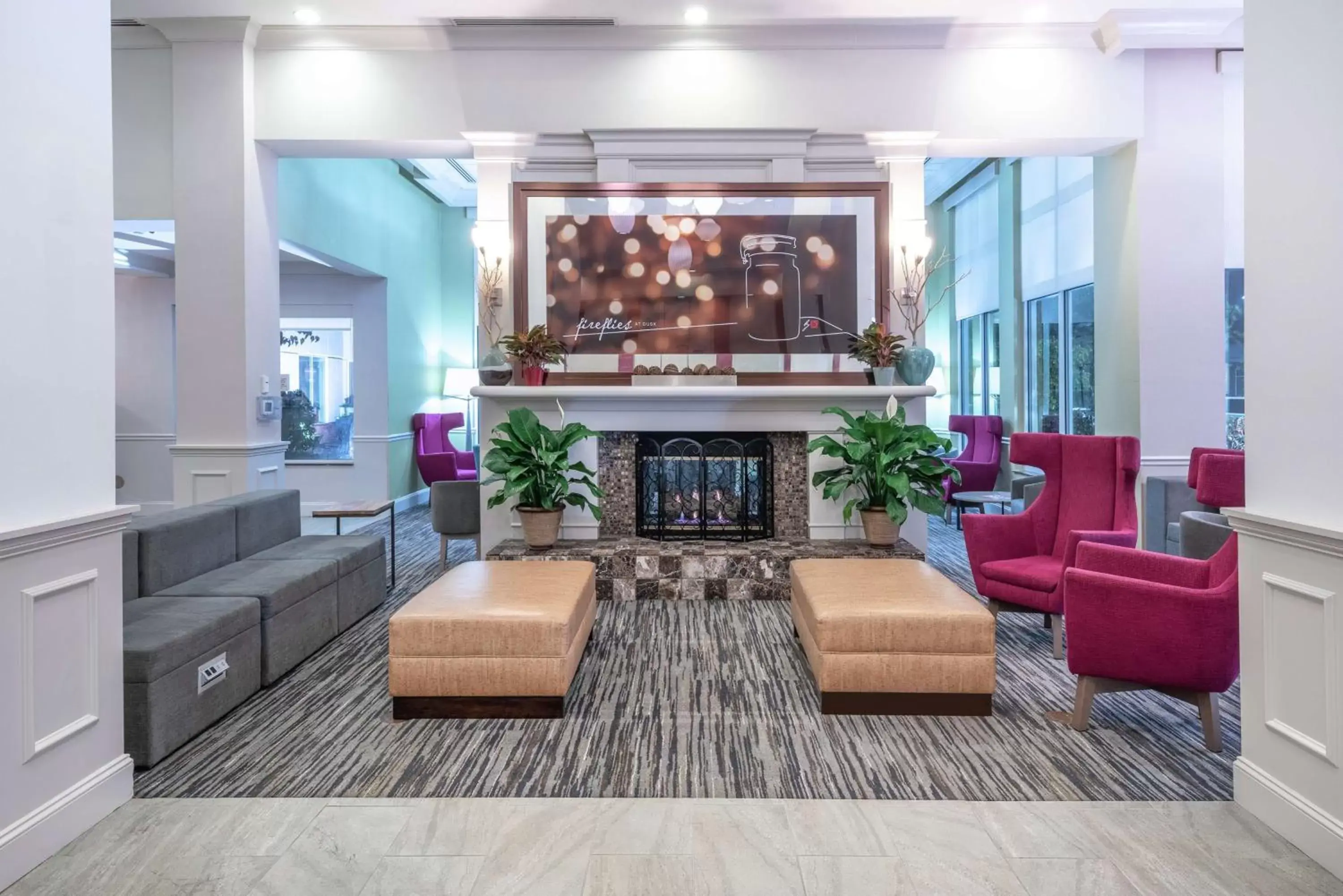 Lobby or reception in Hilton Garden Inn Richmond Airport Lobby or reception in Hilton Garden Inn Richmond Airport