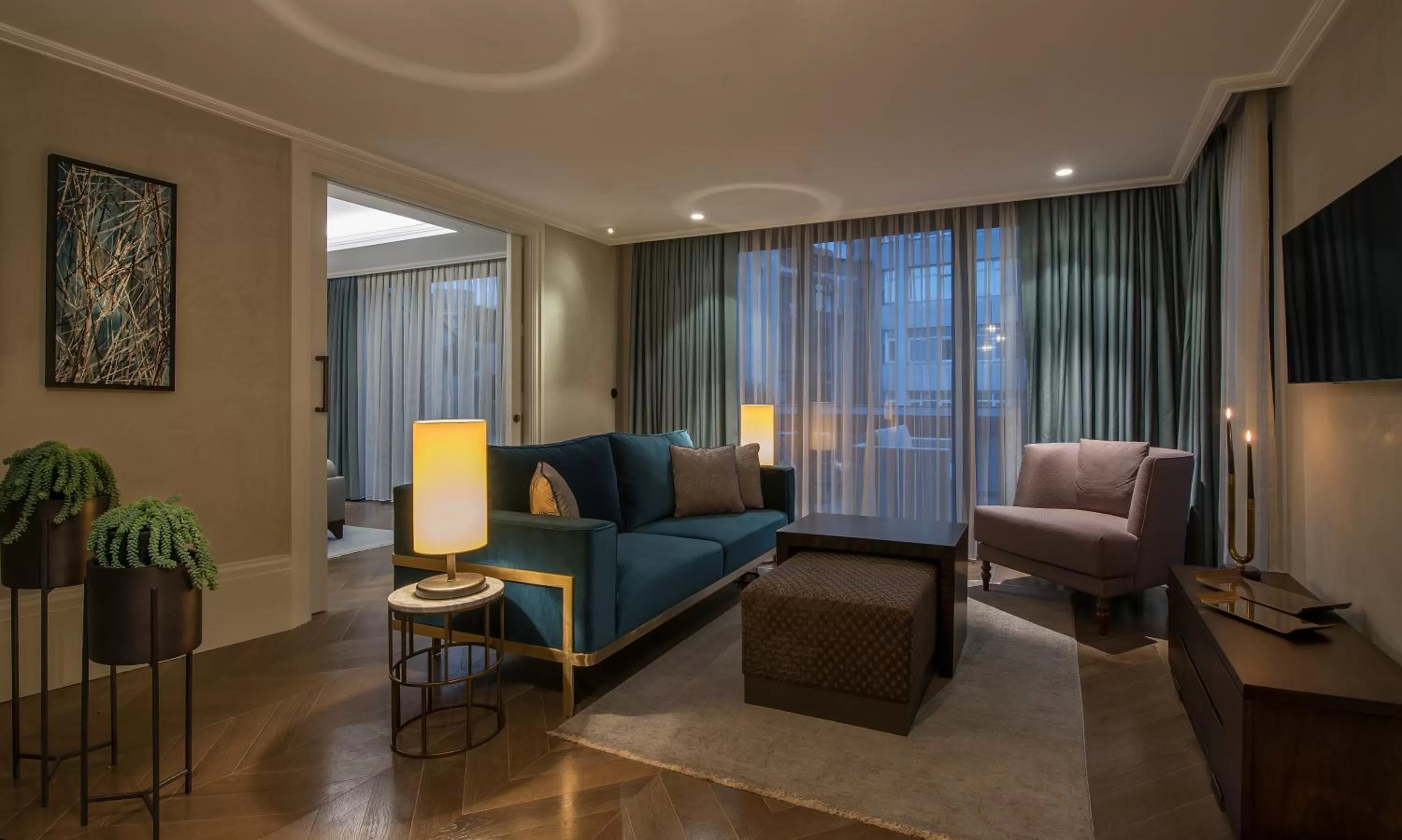 Living room in 10 Karakoy