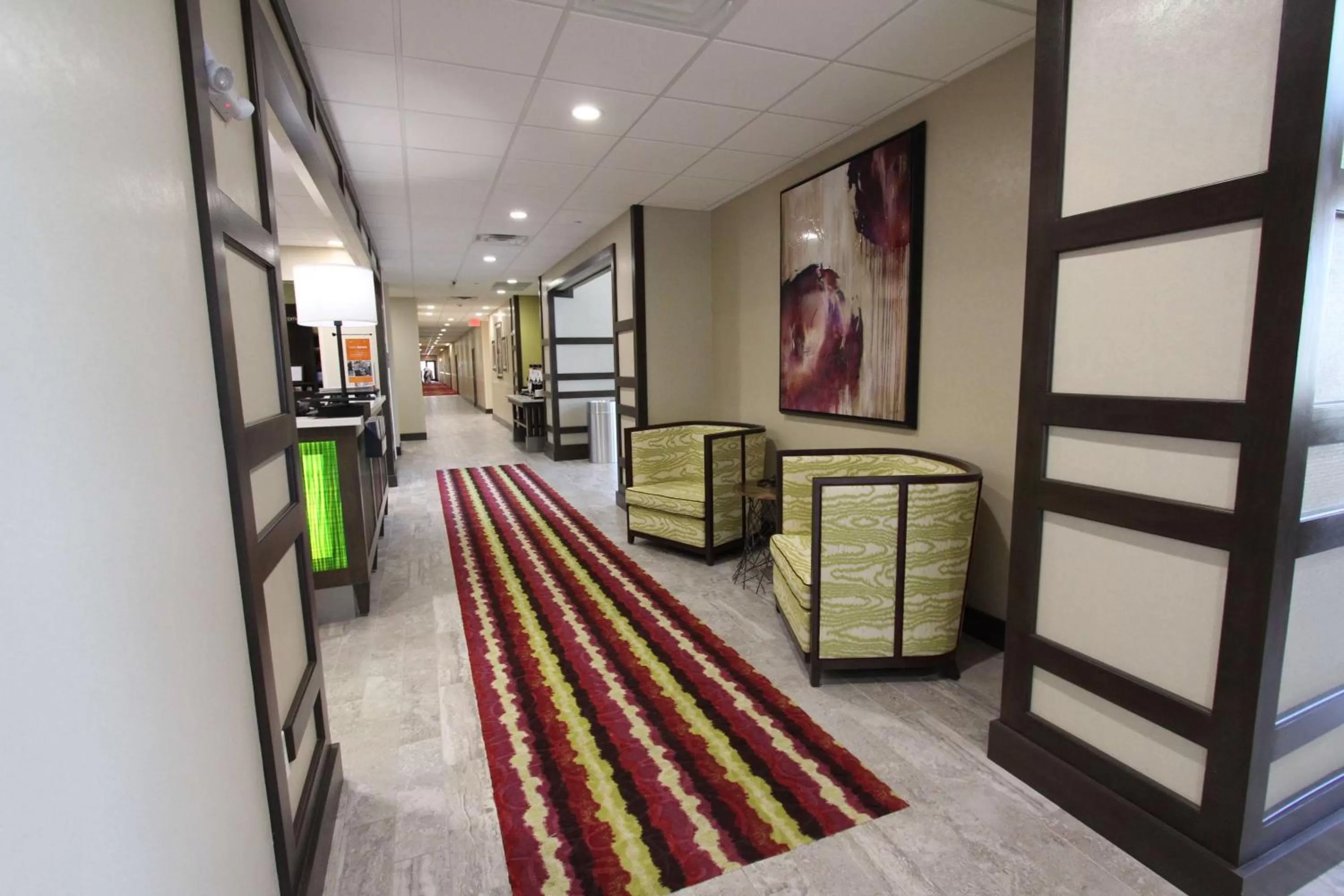 Lobby or reception in Hampton Inn & Suites Dallas Market Center