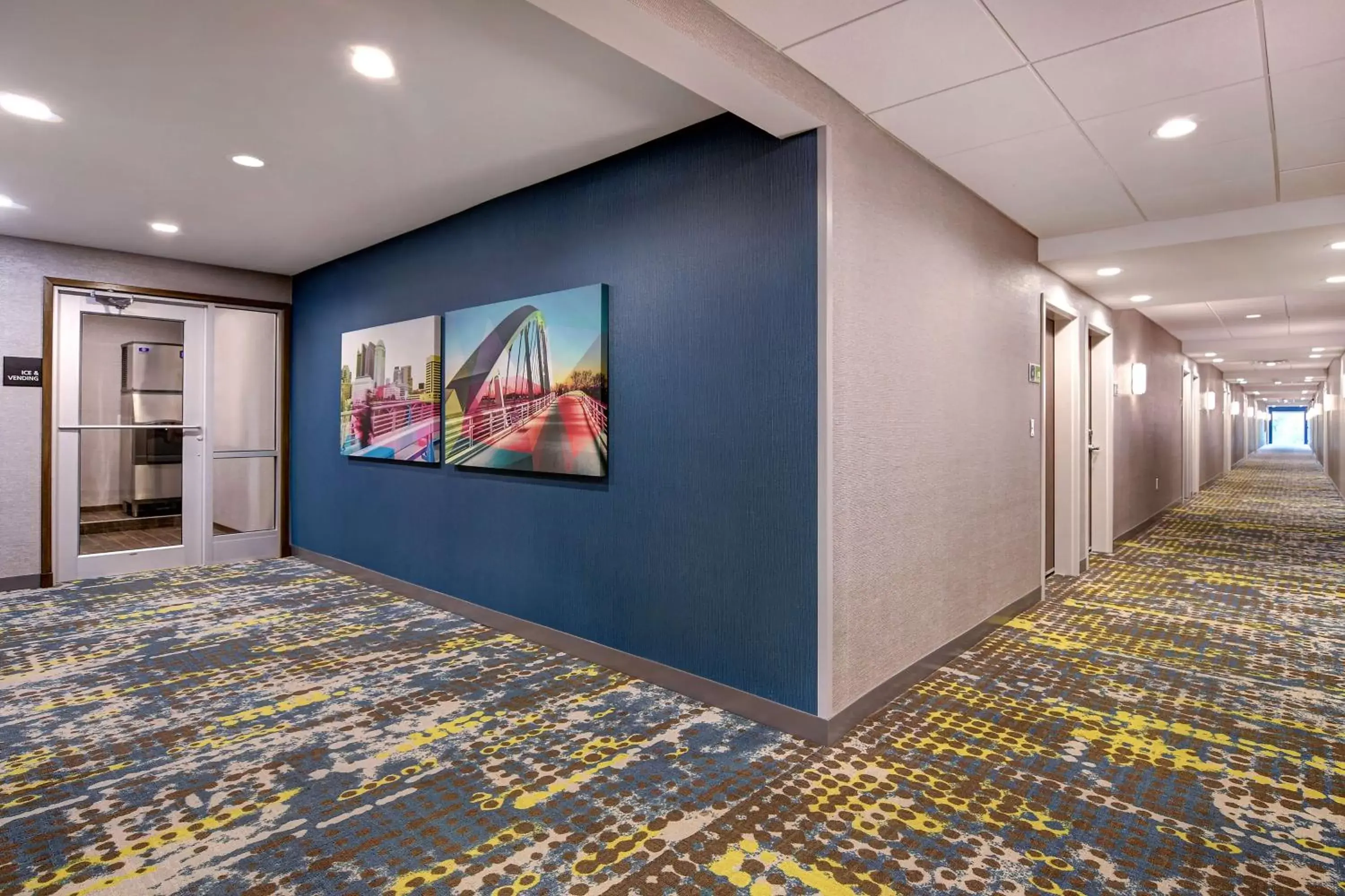 Lobby or reception in Hampton Inn & Suites Canal Winchester Columbus Lobby or reception in Hampton Inn & Suites Canal Winchester Columbus