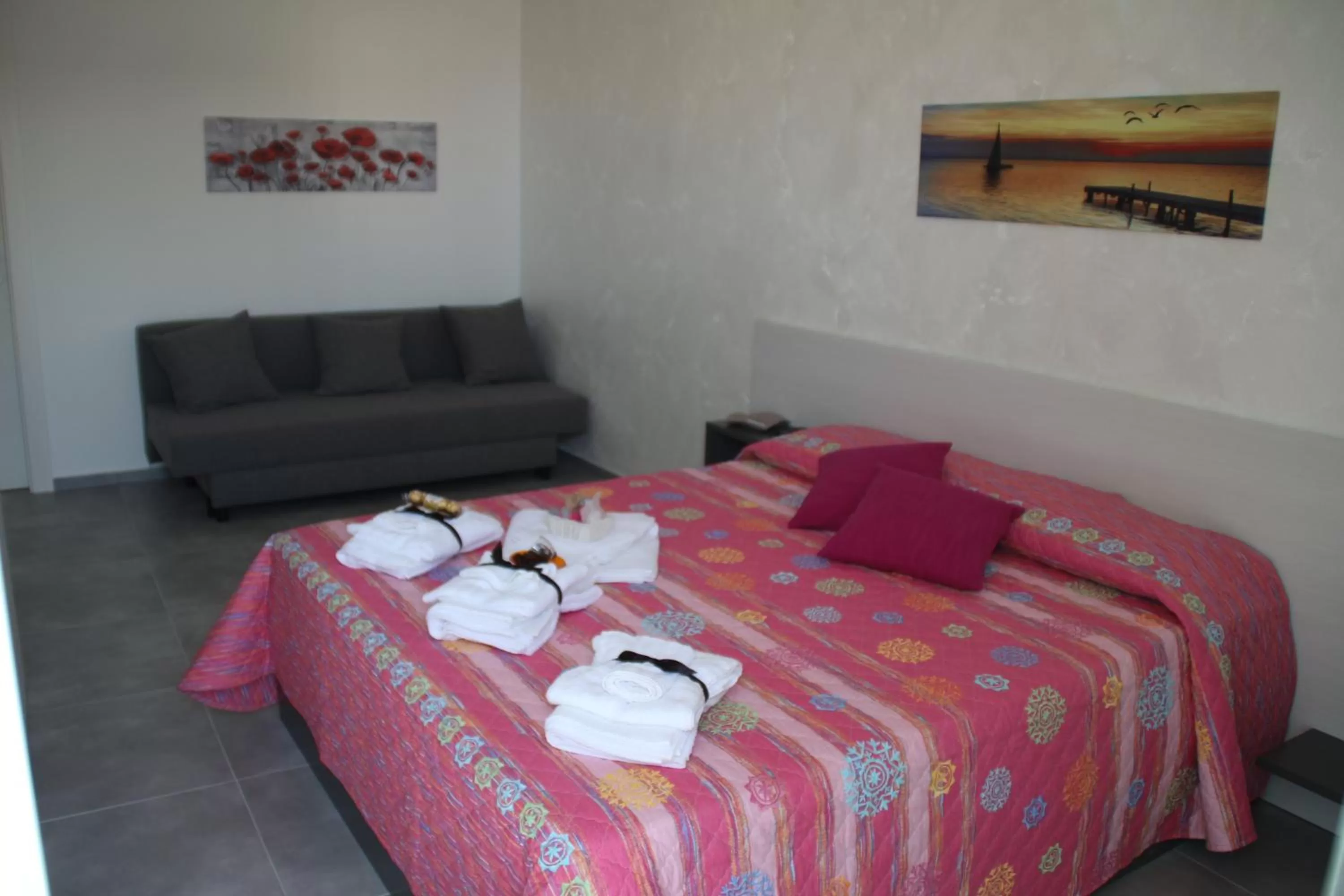 Photo of the whole room, Bed in la Terrazza B&B