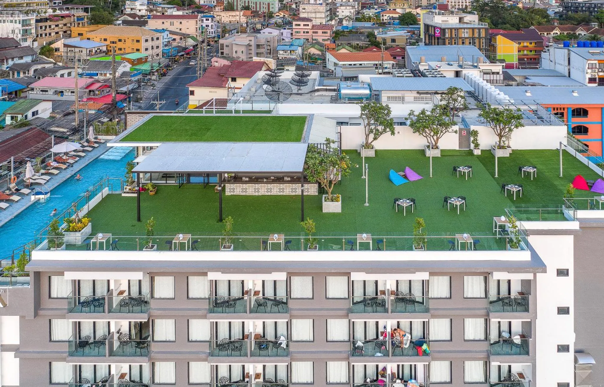 Property building in Zenseana Resort & Spa - Patong, Phuket